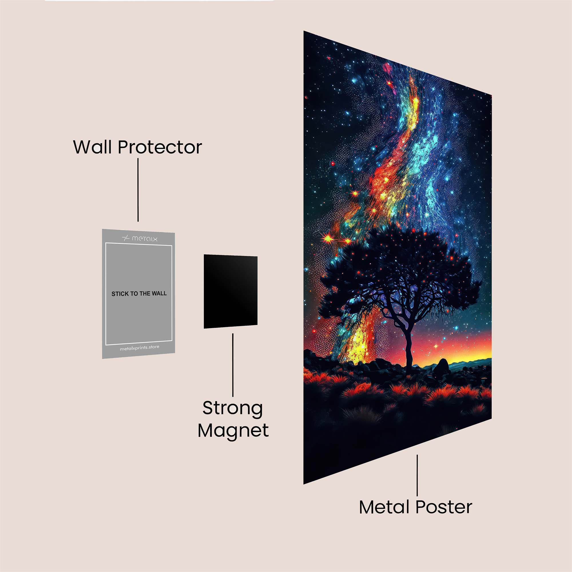 Galactic Serenity Safe Wall Magnetic / M