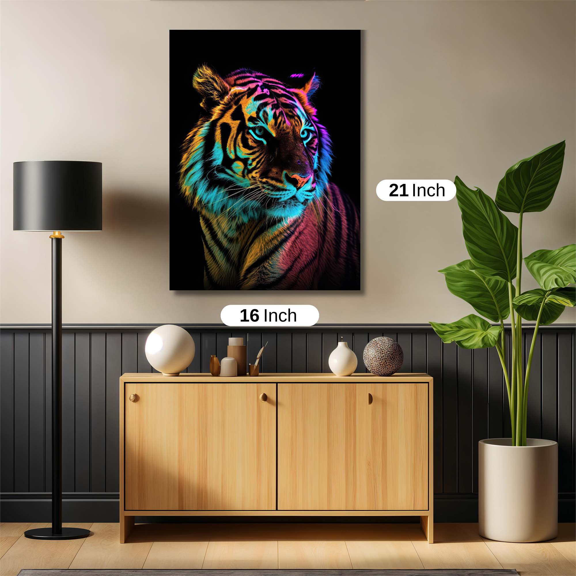 Tiger Radiance Safe Wall Magnetic / M