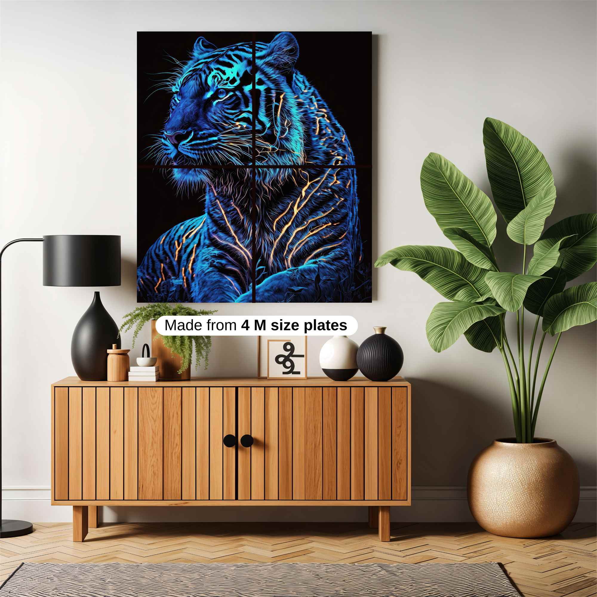 Tiger Radiance Safe Wall Magnetic / M
