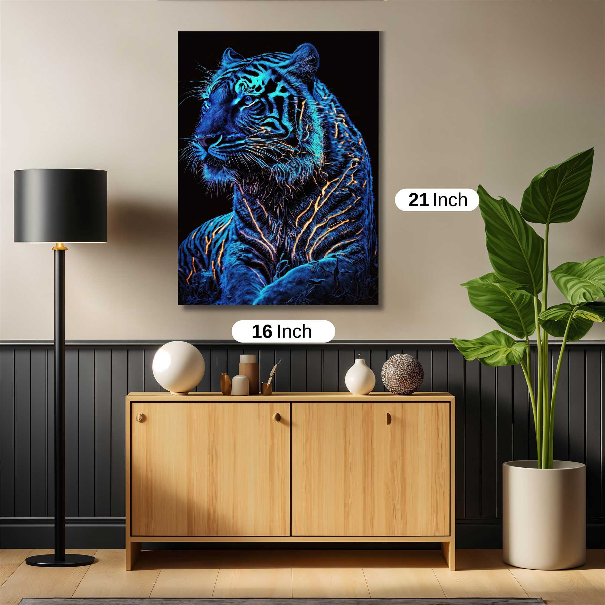 Tiger Radiance Safe Wall Magnetic / M