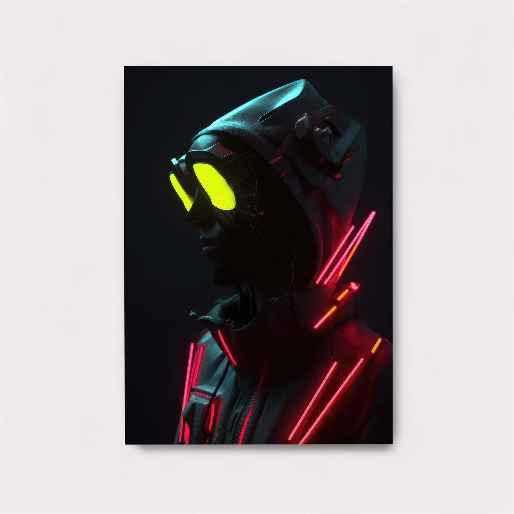 Cyberpunk Glow Safe Wall Magnetic / M