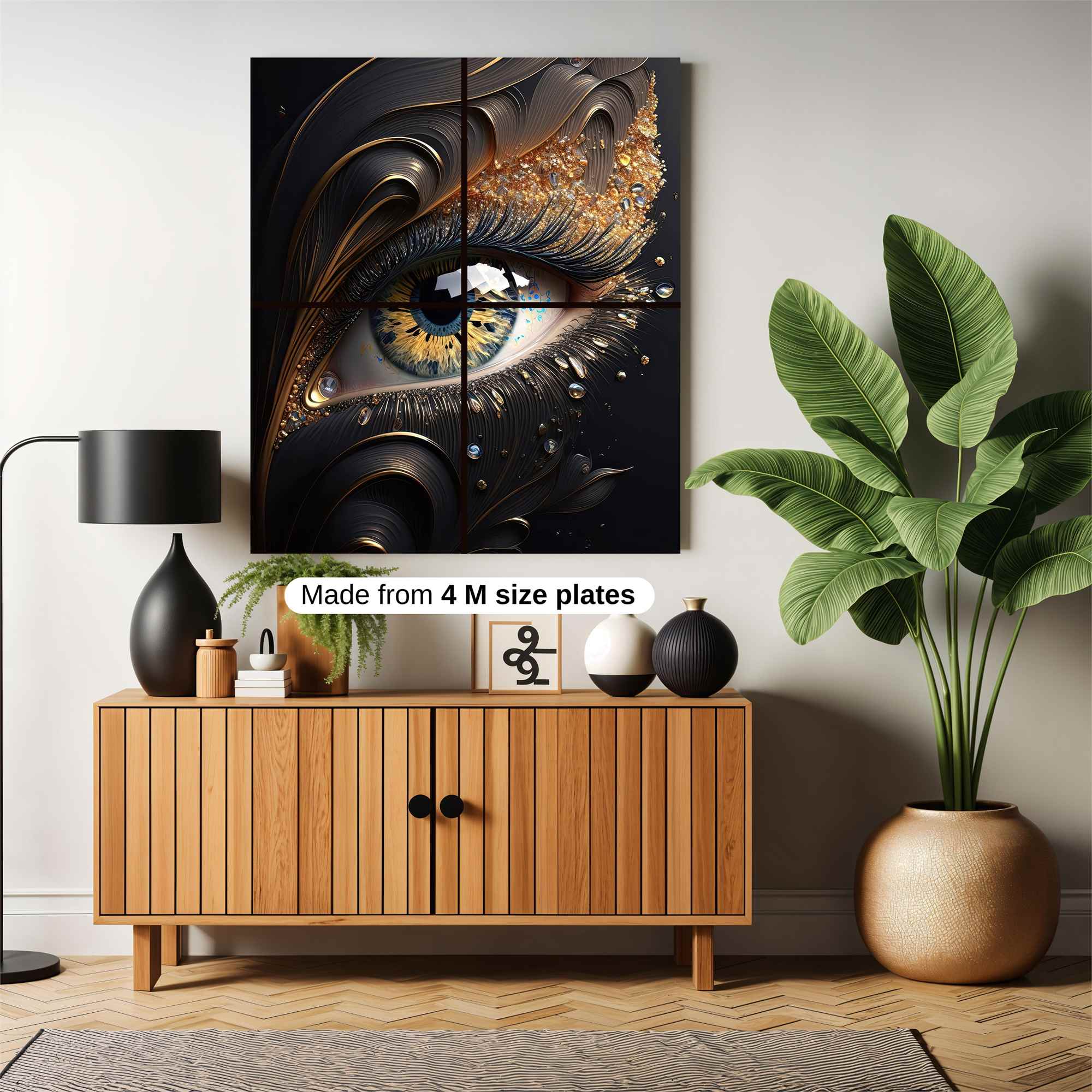 Golden Enigma Safe Wall Magnetic / M