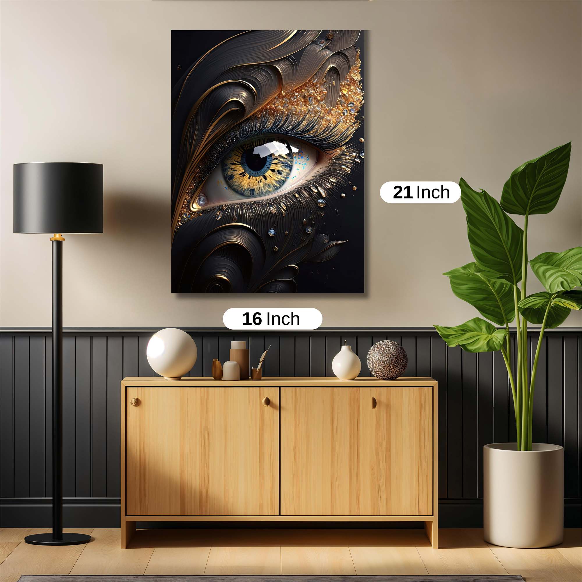 Golden Enigma Safe Wall Magnetic / M
