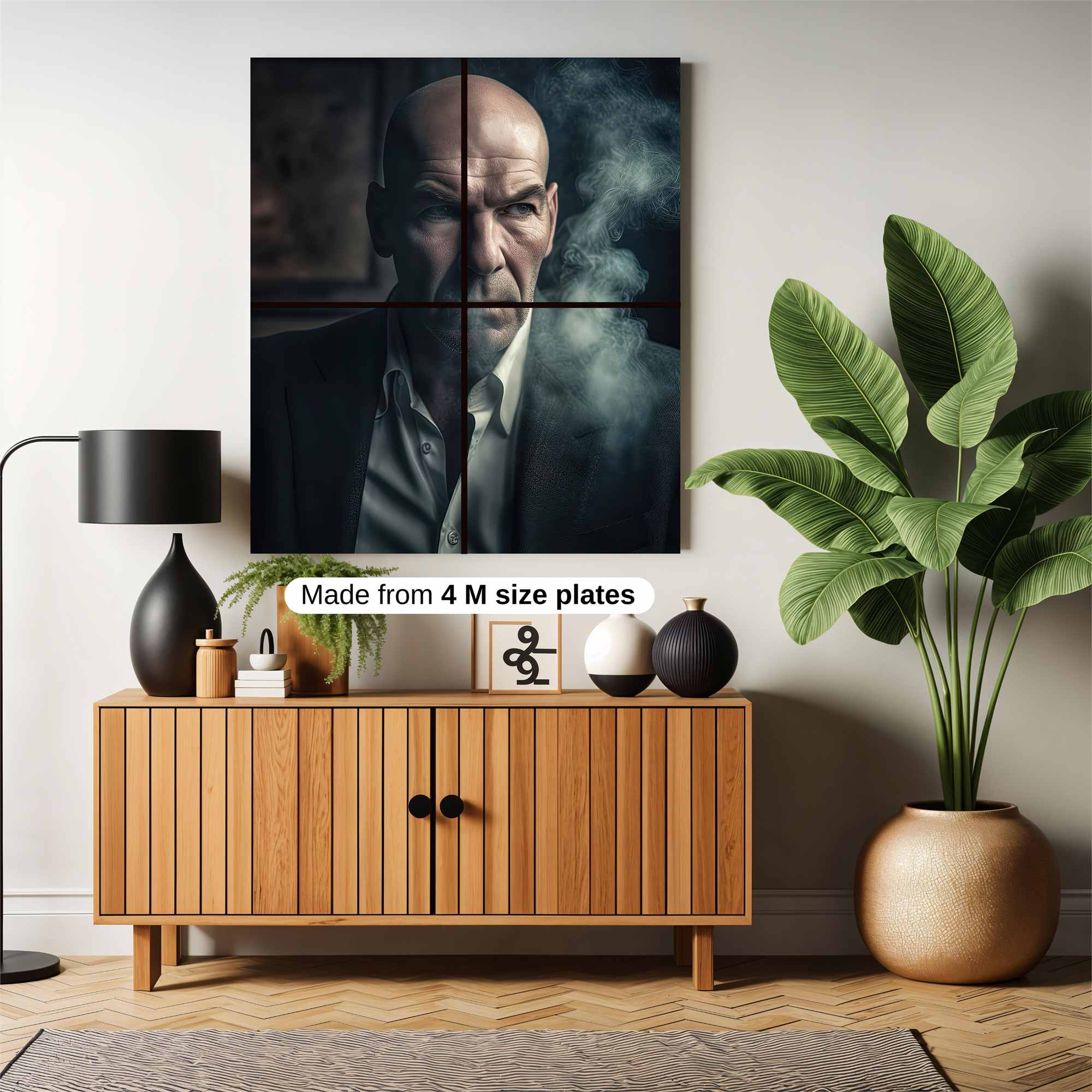 Gritty Gaze Safe Wall Magnetic / M