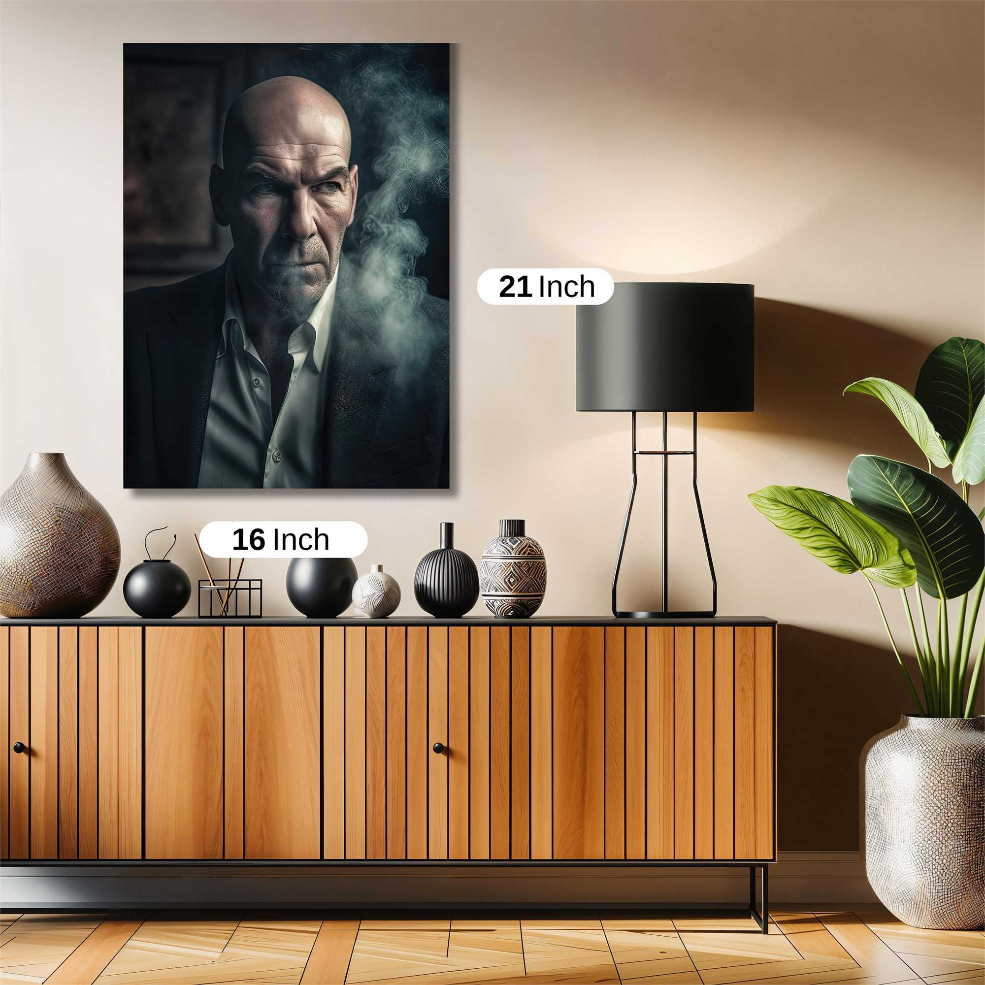 Gritty Gaze Safe Wall Magnetic / M
