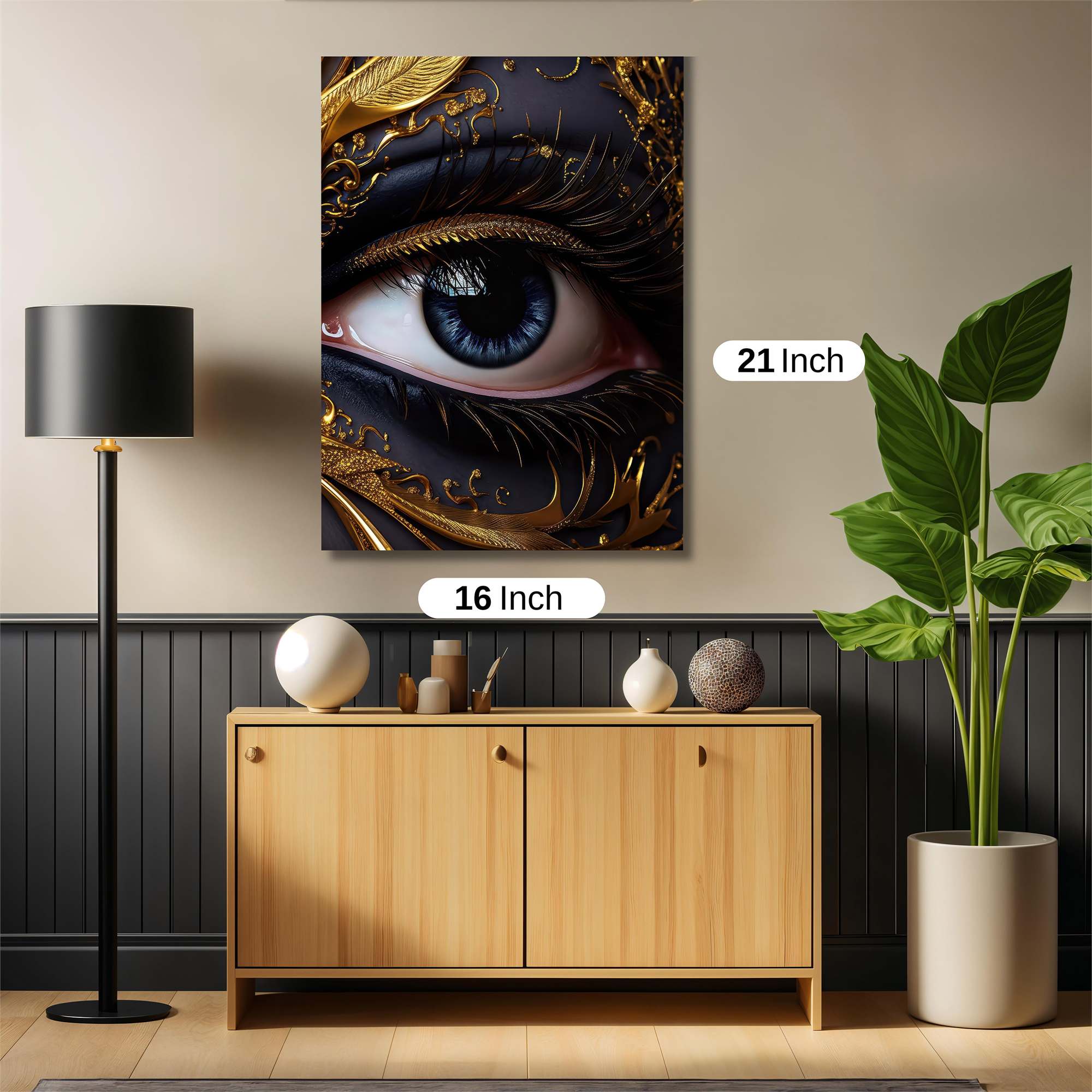 Golden Enigma Safe Wall Magnetic / M