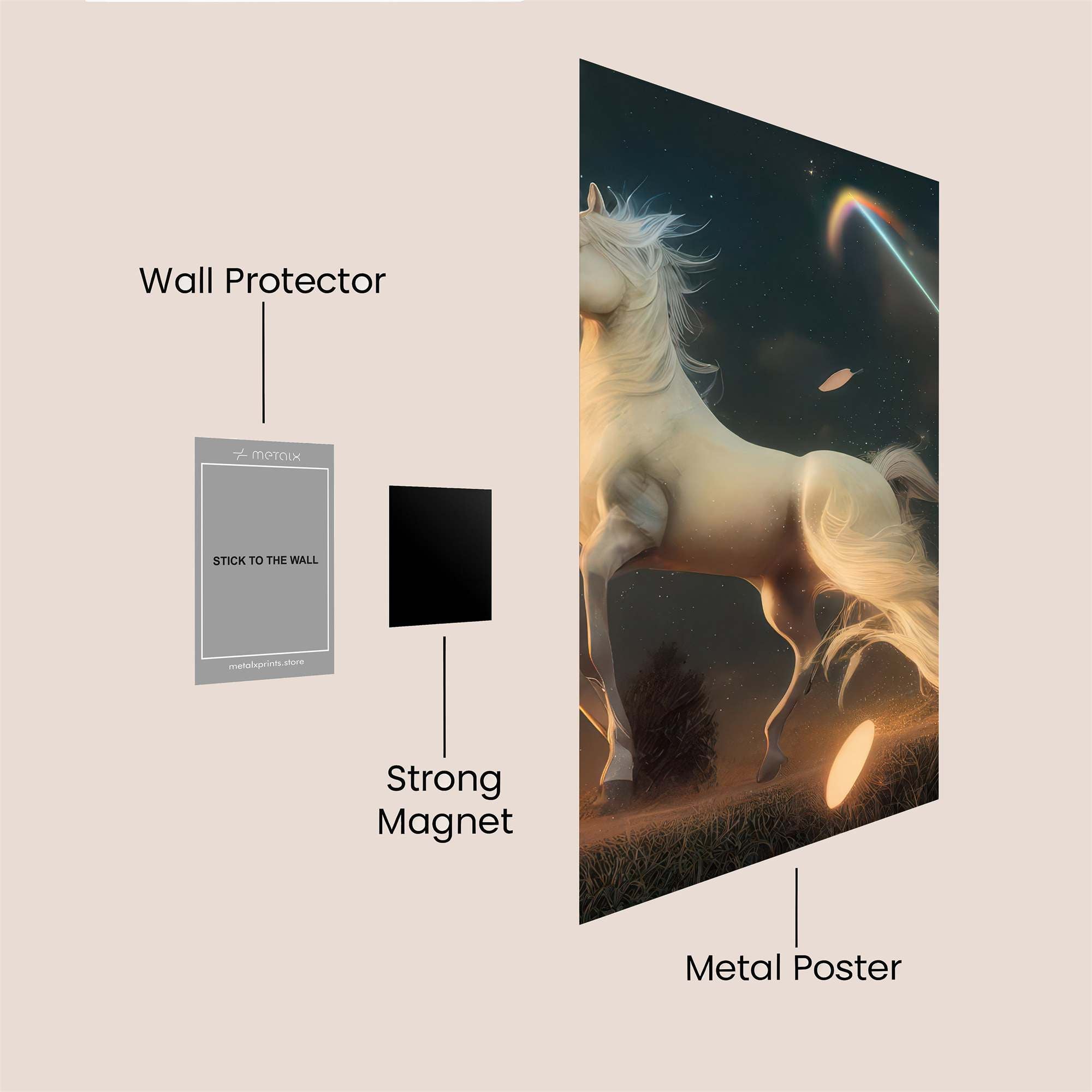 DarkKnight Safe Wall Magnetic / M