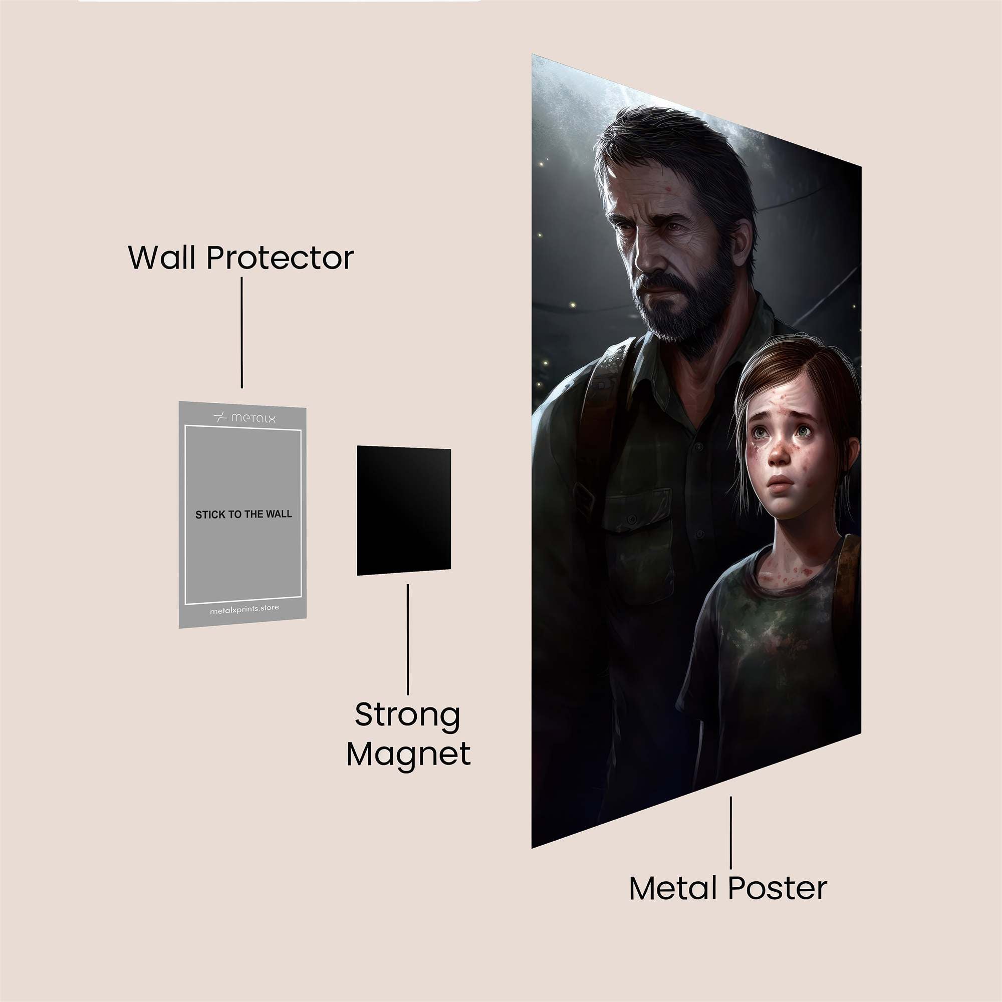 JoelHopeful Safe Wall Magnetic / M