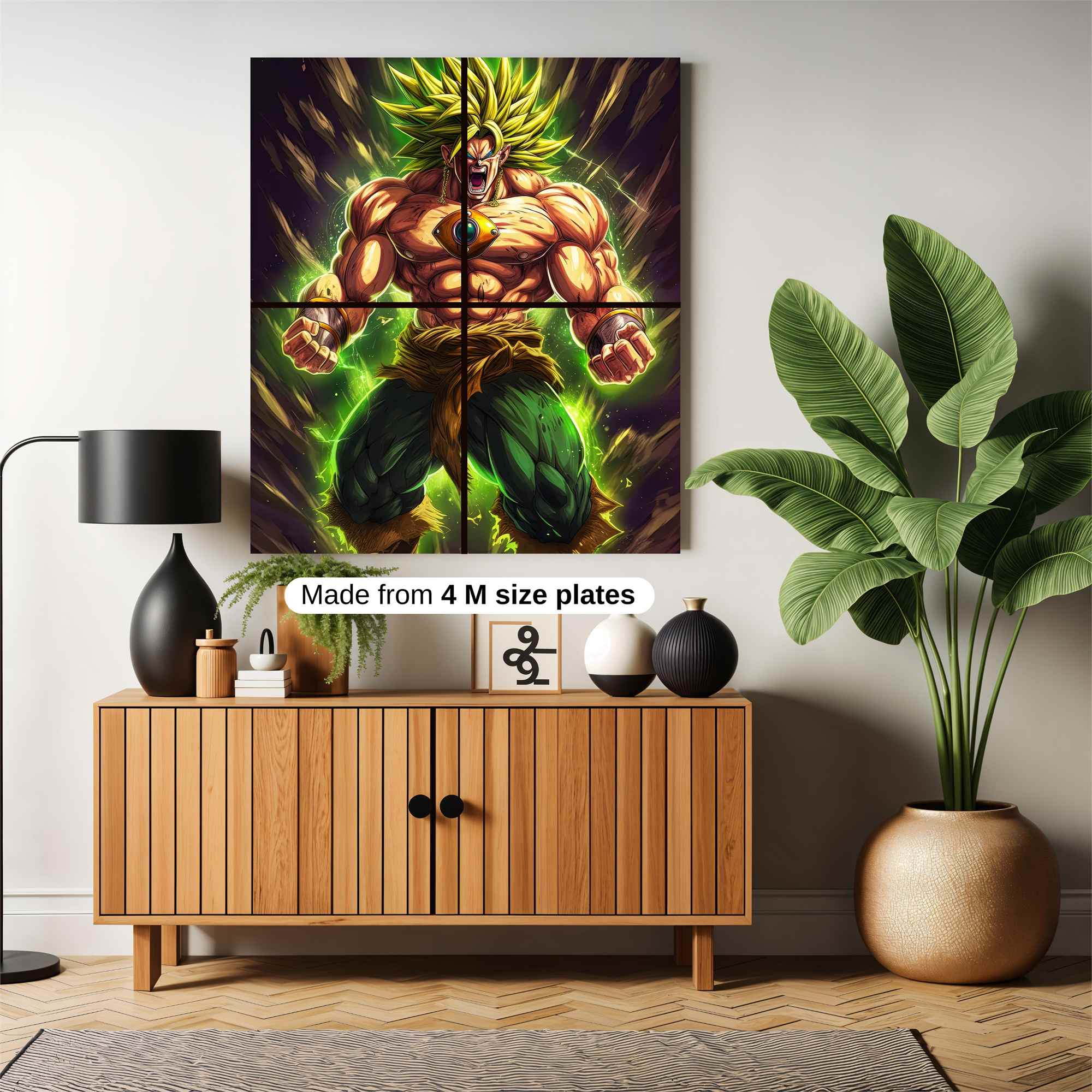 Broly Ferocious Safe Wall Magnetic / M