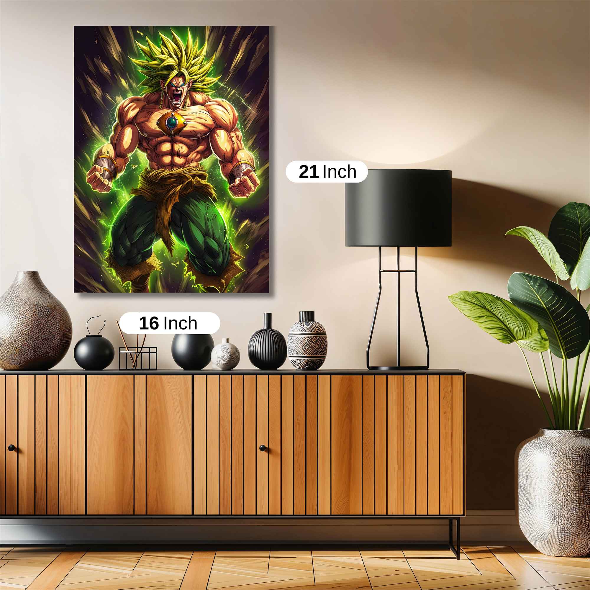 Broly Ferocious Safe Wall Magnetic / M