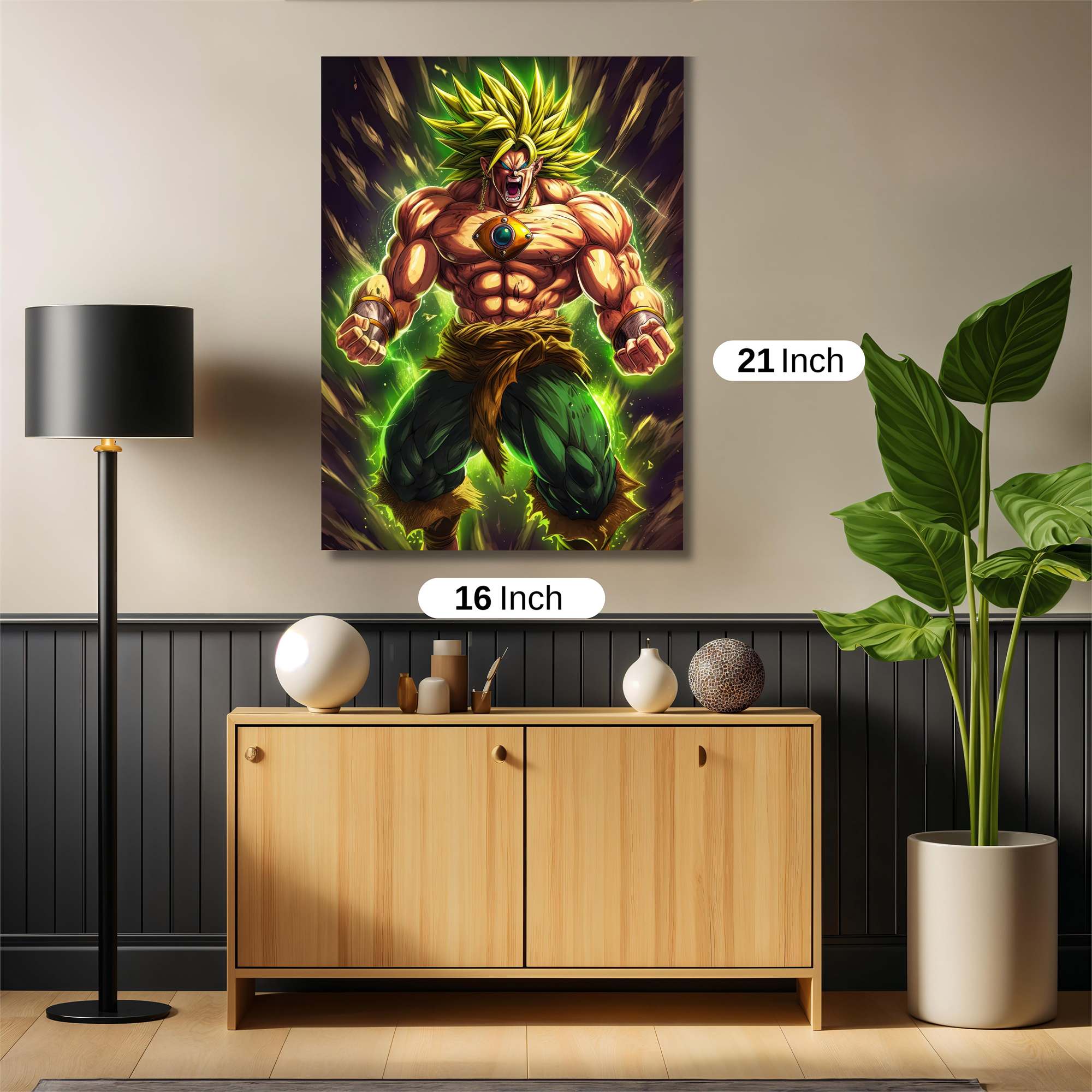 Broly Ferocious Safe Wall Magnetic / M