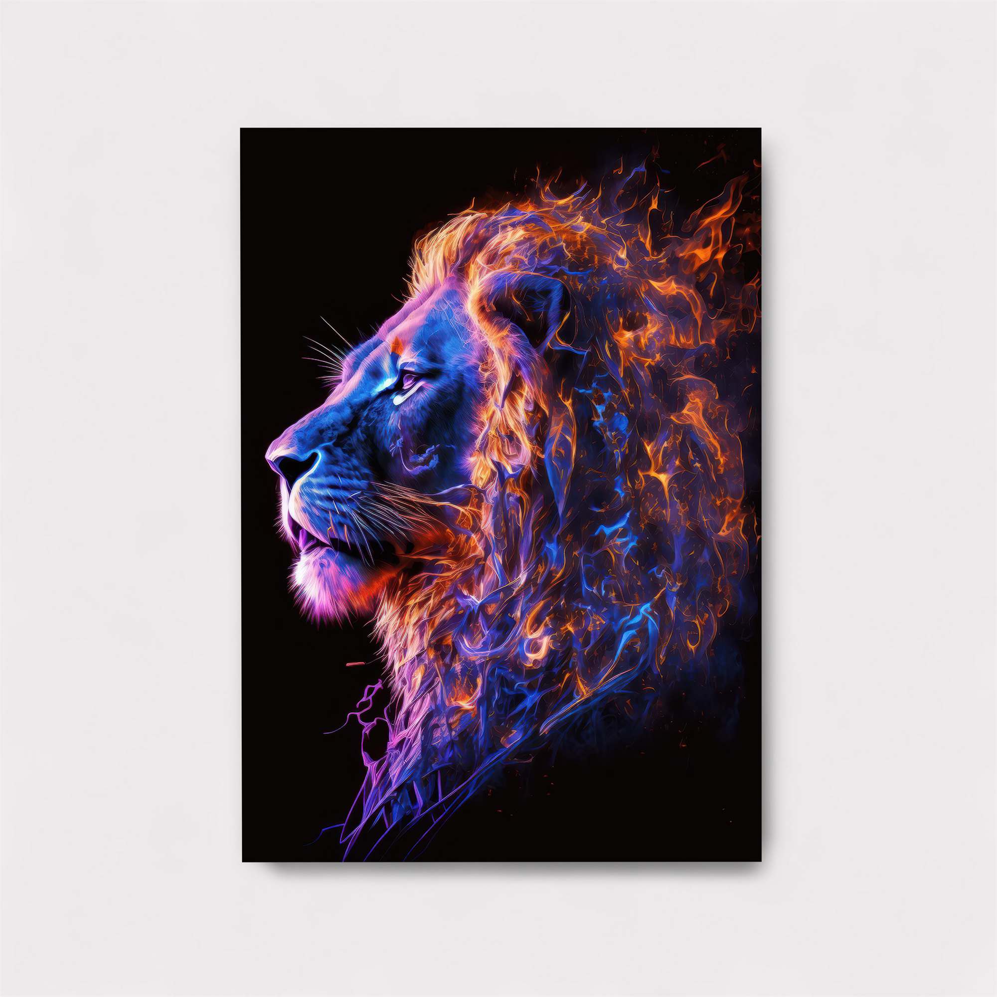 Lion Blaze Safe Wall Magnetic / M