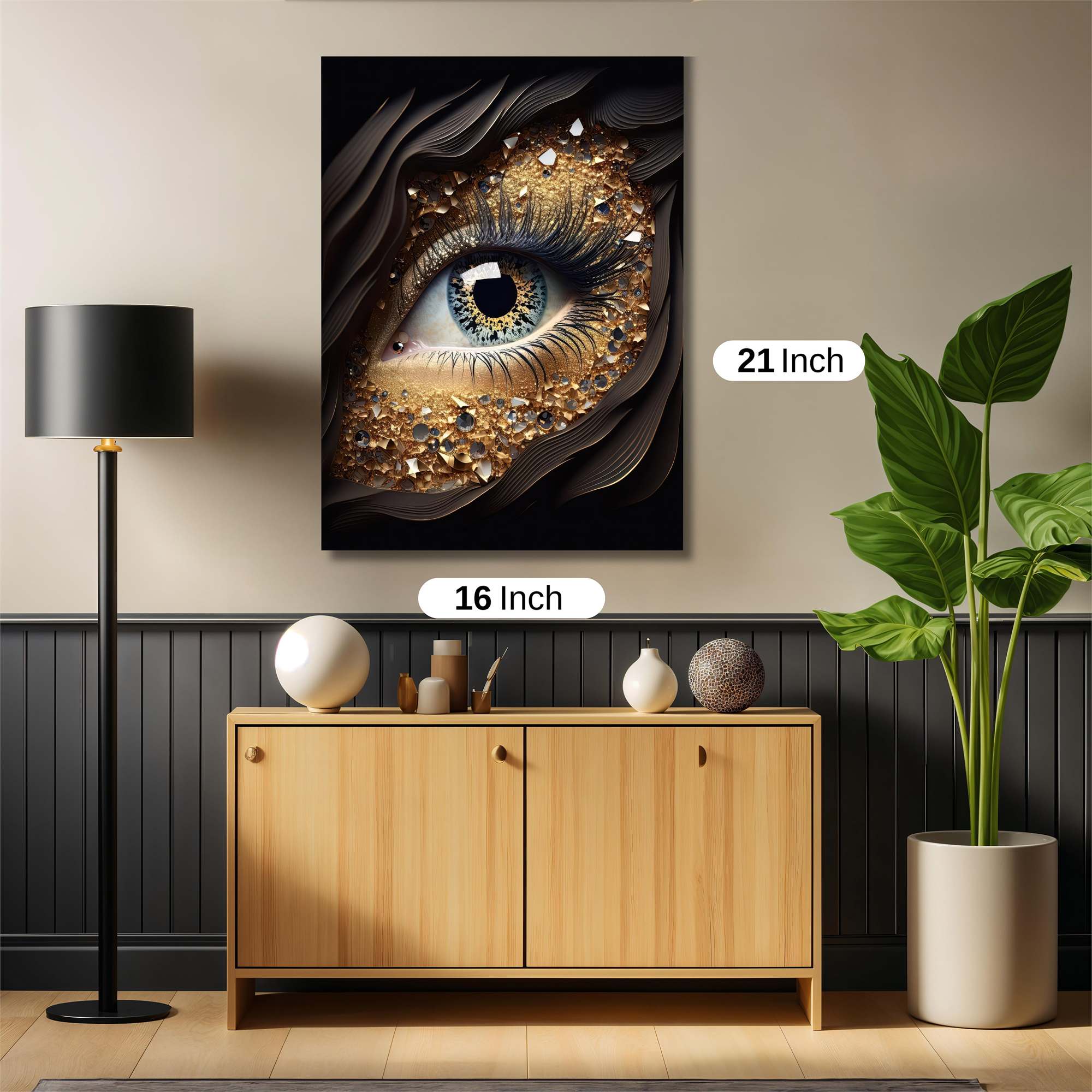 Gaze Enigma Safe Wall Magnetic / M