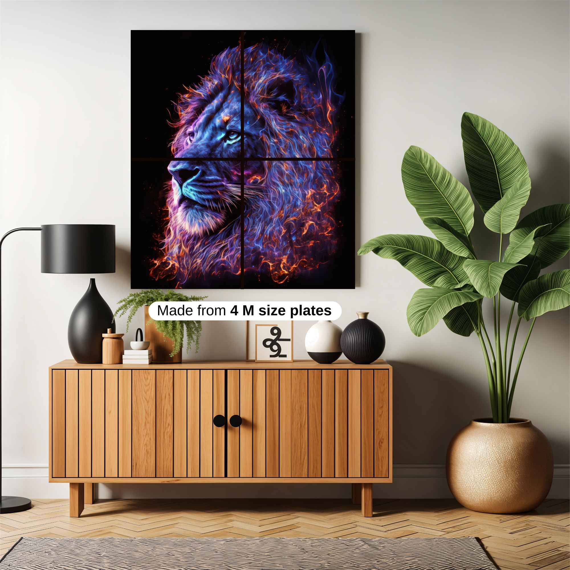 Lion Radiance Safe Wall Magnetic / M