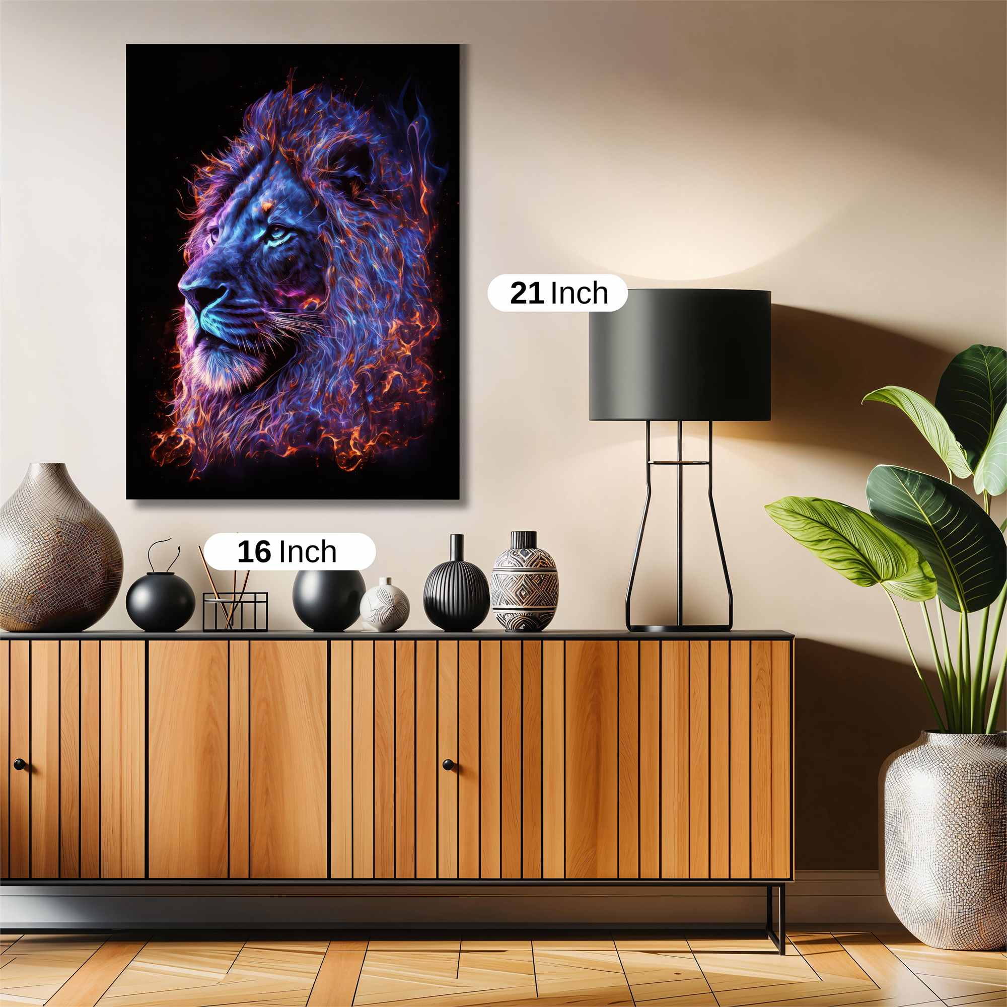 Lion Radiance Safe Wall Magnetic / M