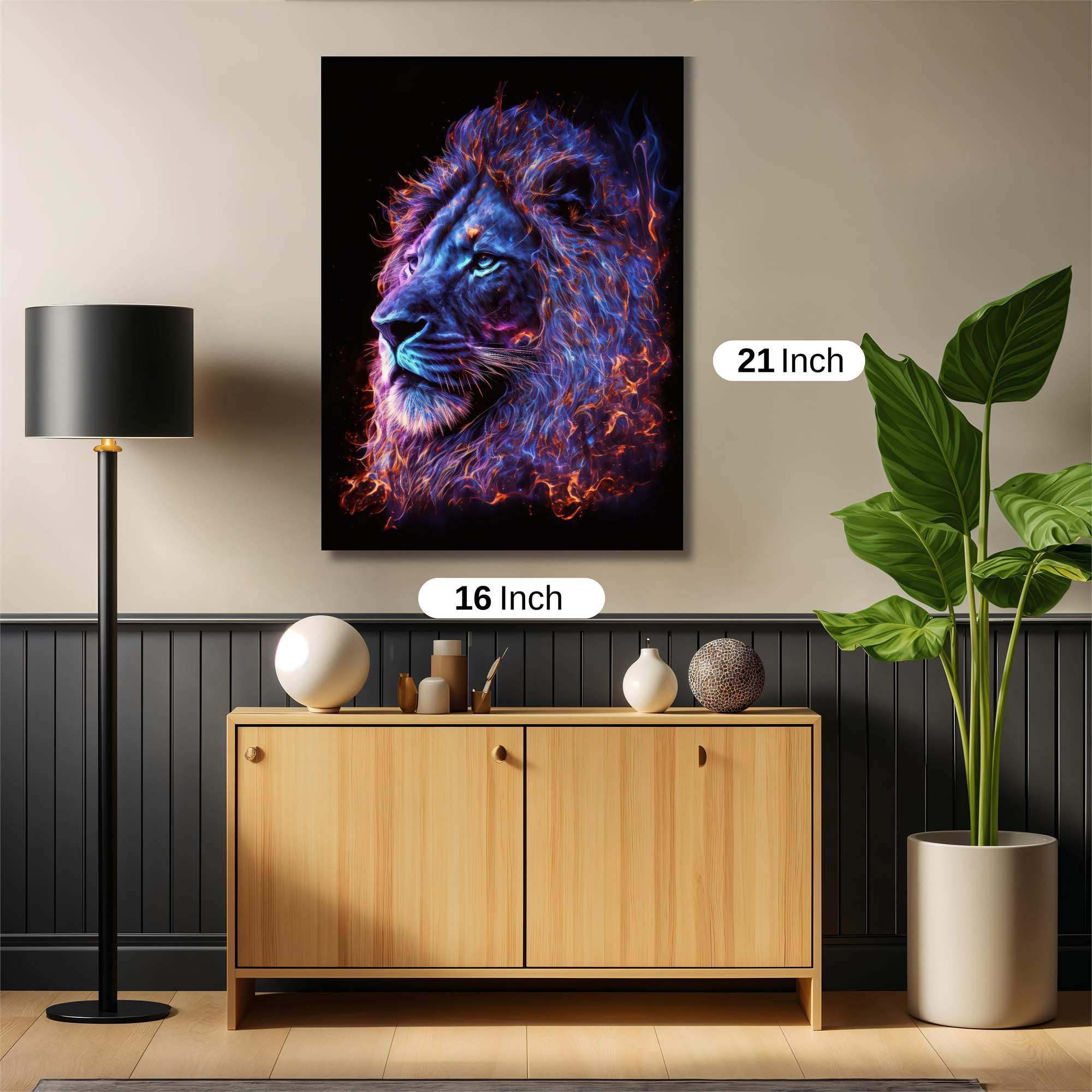 Lion Radiance Safe Wall Magnetic / M