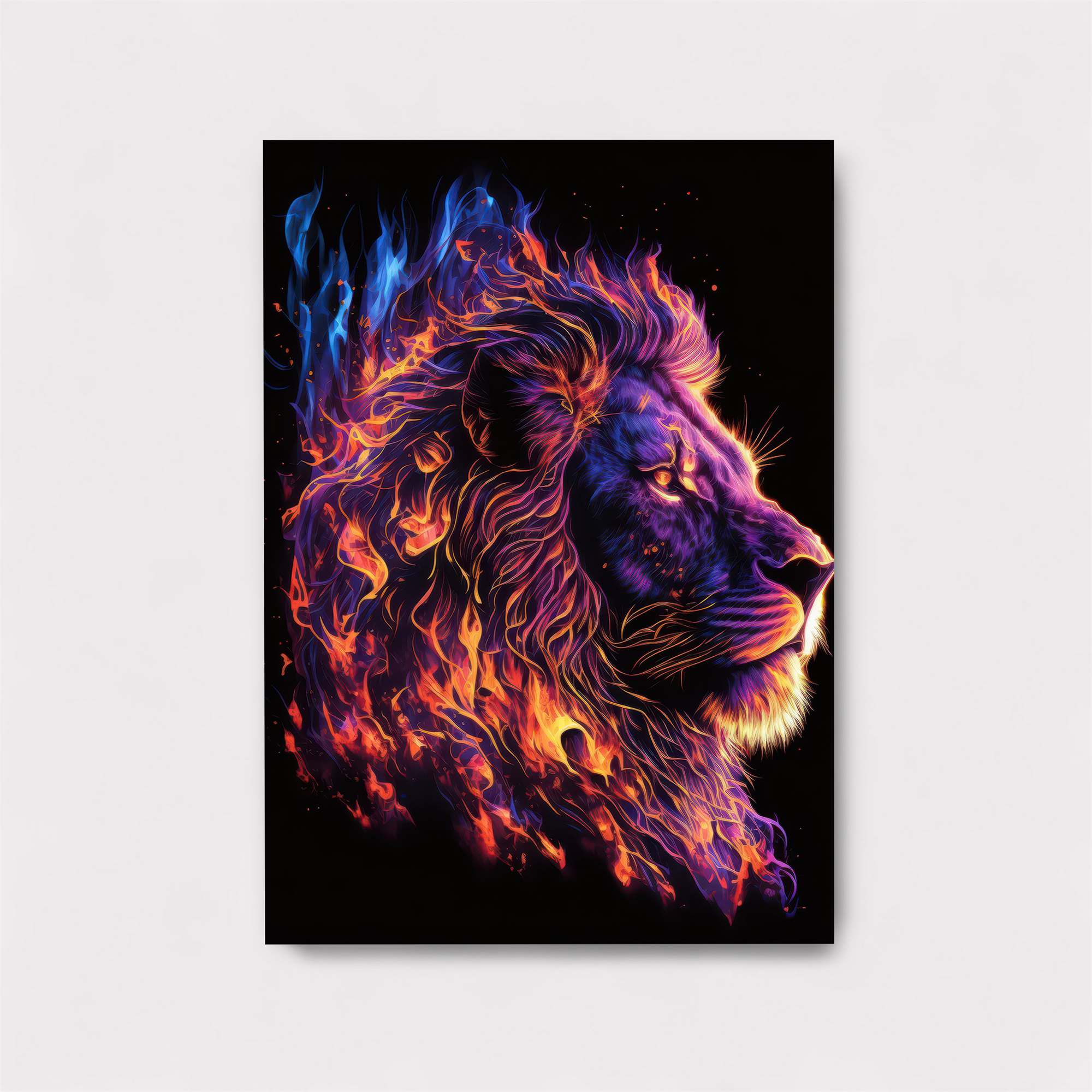 Lion Blaze Safe Wall Magnetic / M
