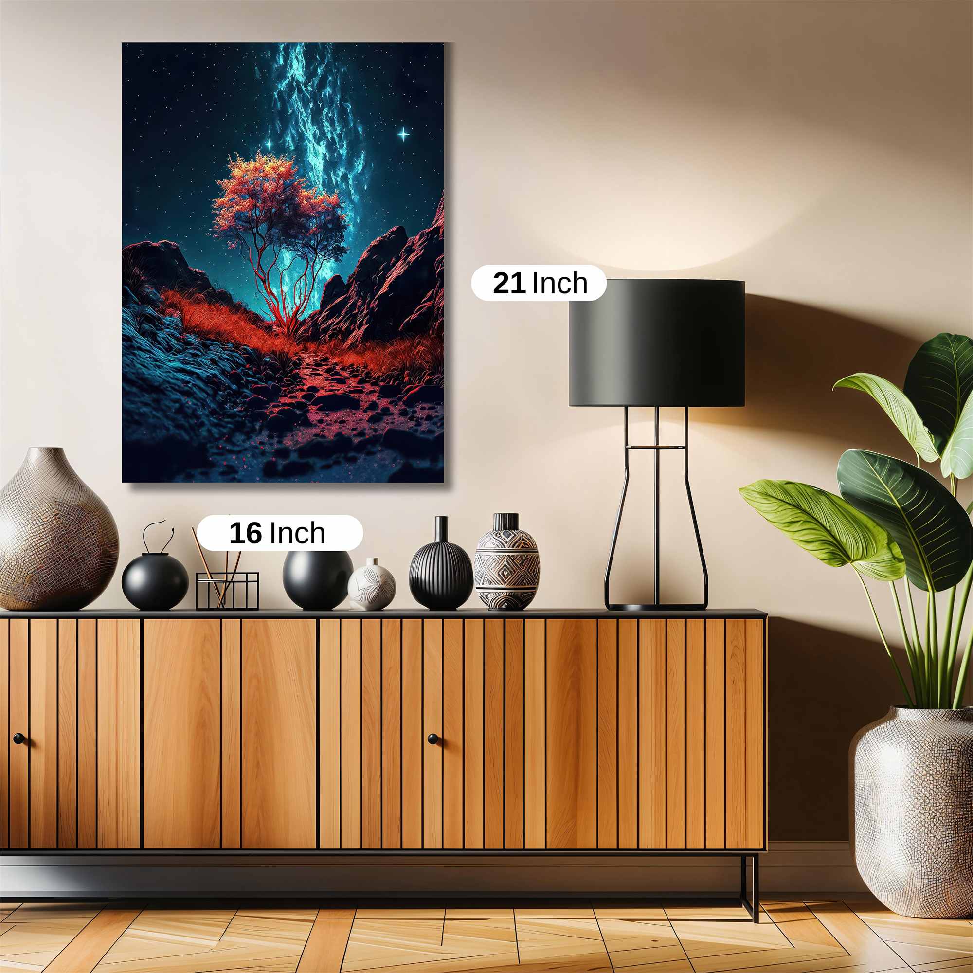 Galactic Bloom Safe Wall Magnetic / M