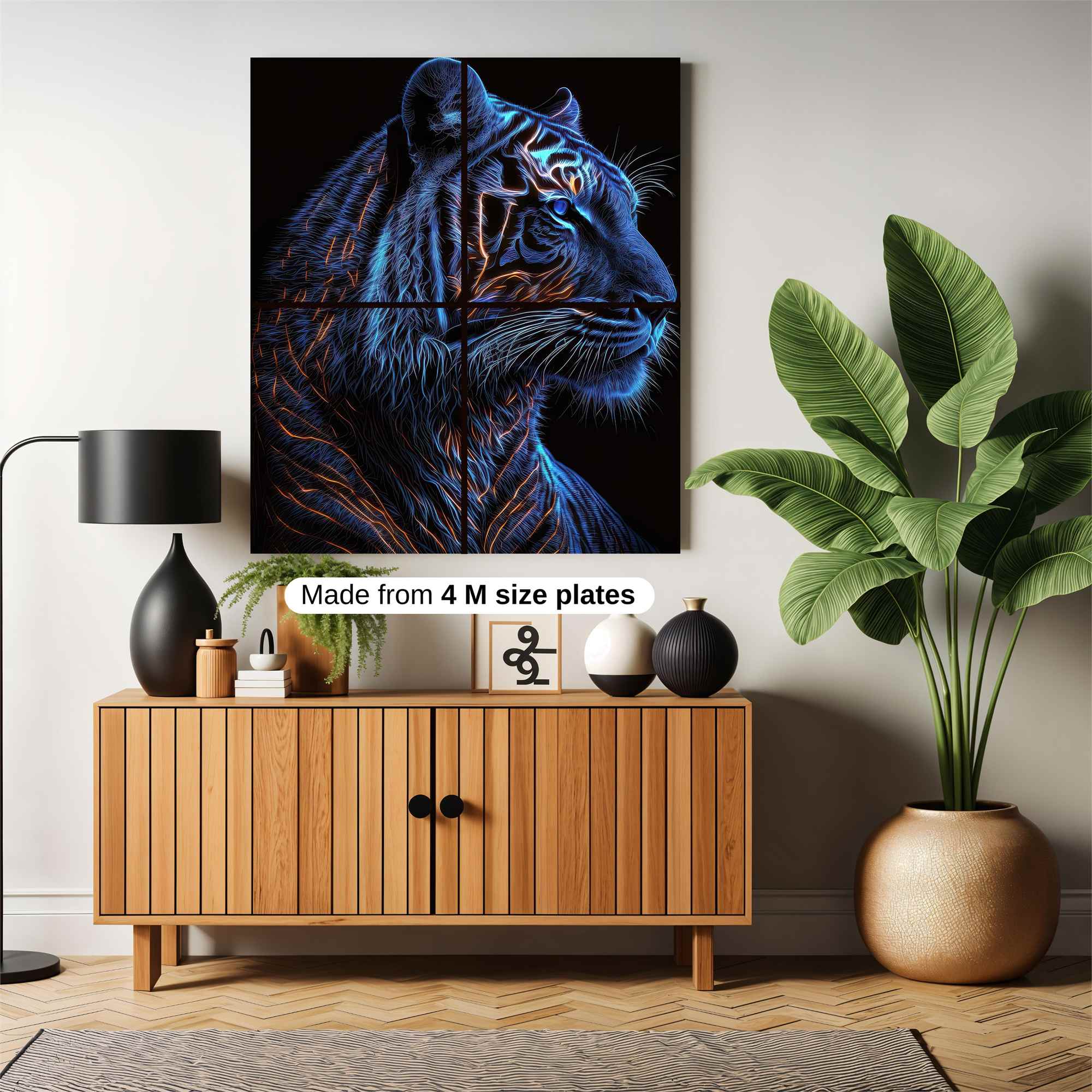 Tiger Glow Safe Wall Magnetic / M
