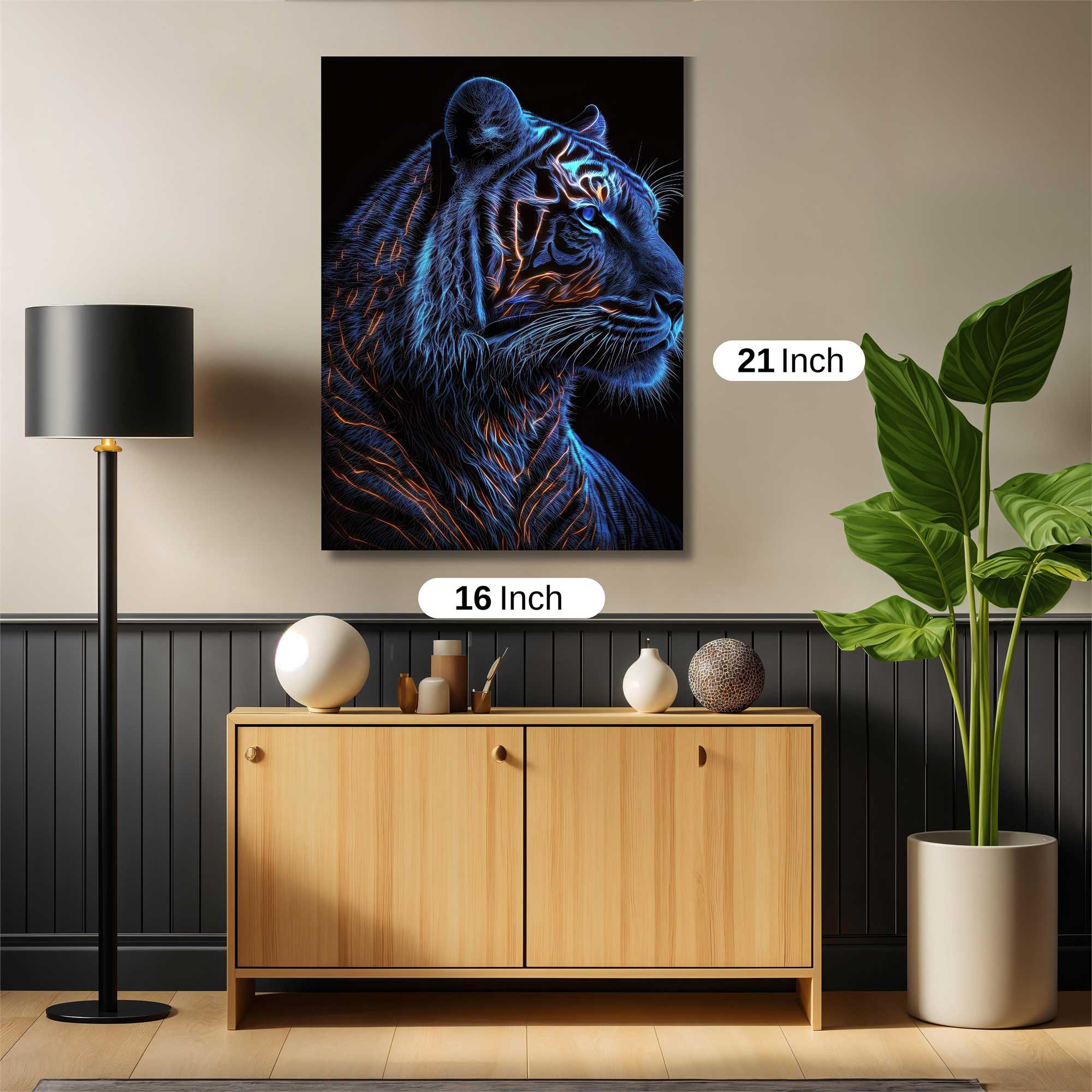 Tiger Glow Safe Wall Magnetic / M