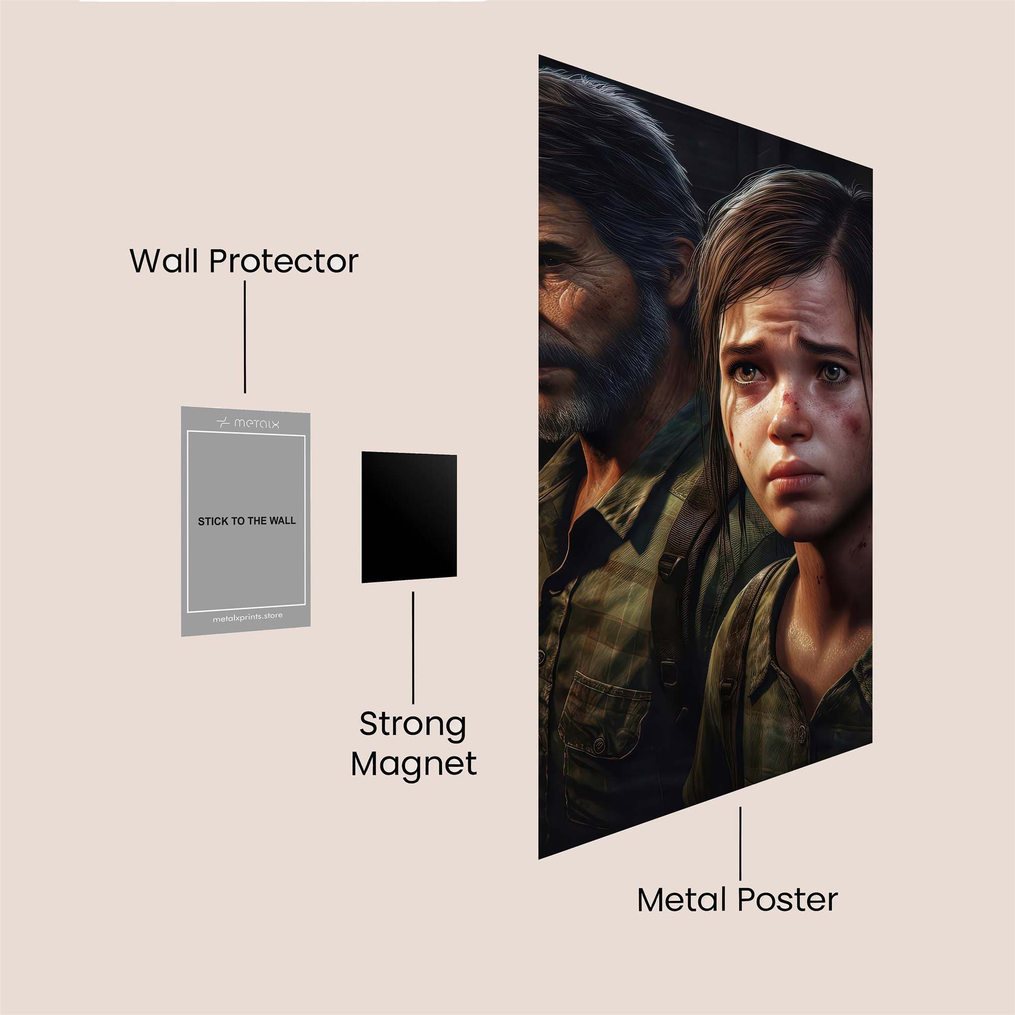 Ellie's Odyssey Safe Wall Magnetic / M