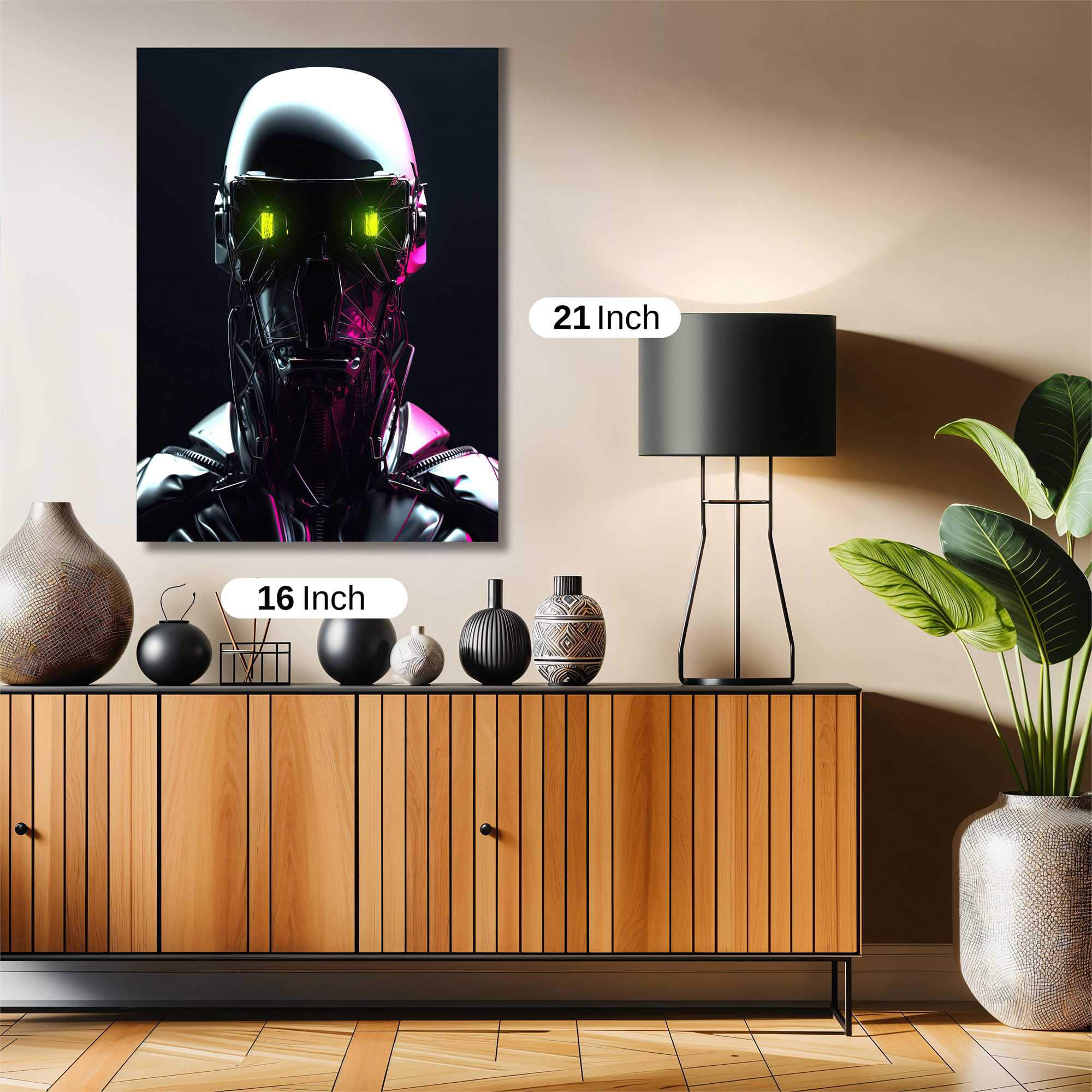 Robot Enigma Safe Wall Magnetic / M