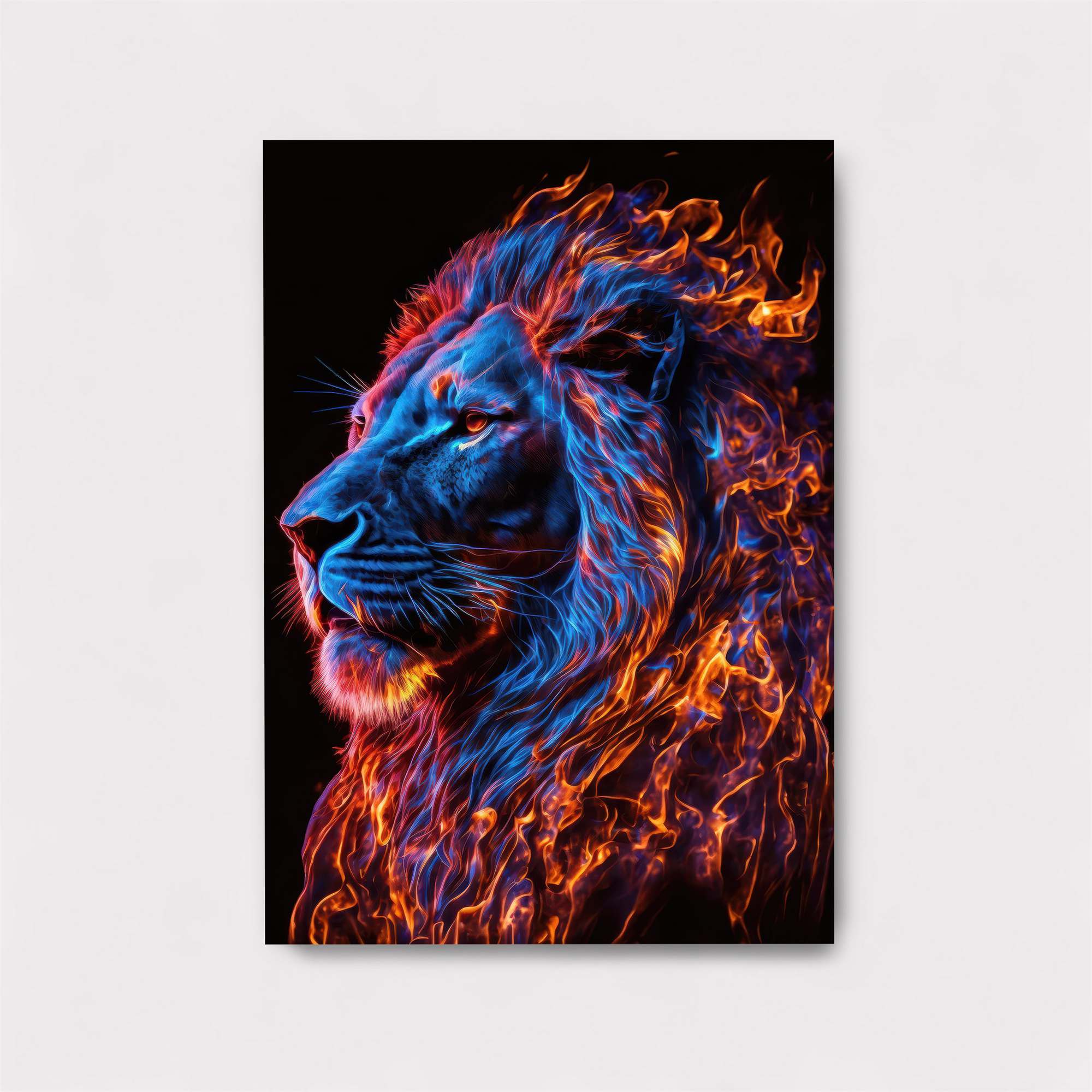 Lion Inferno Safe Wall Magnetic / M