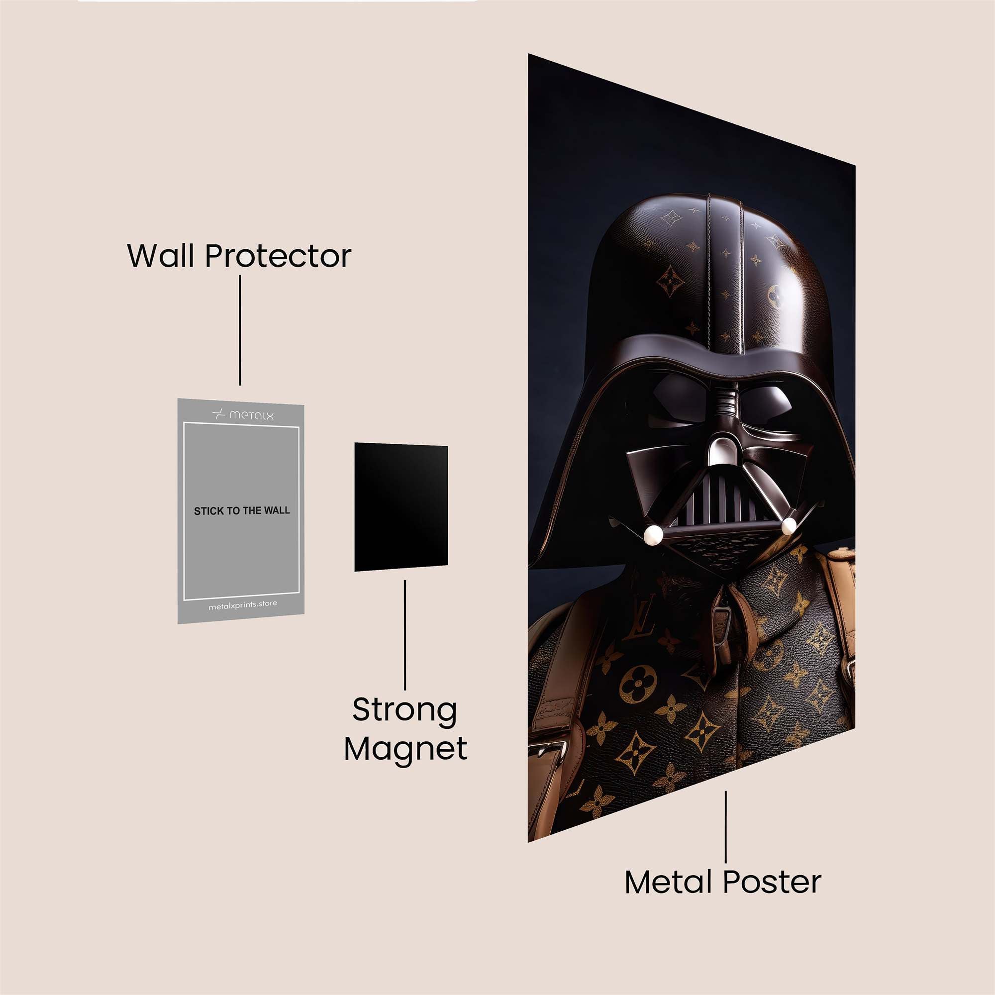 Vader Vogue Safe Wall Magnetic / M