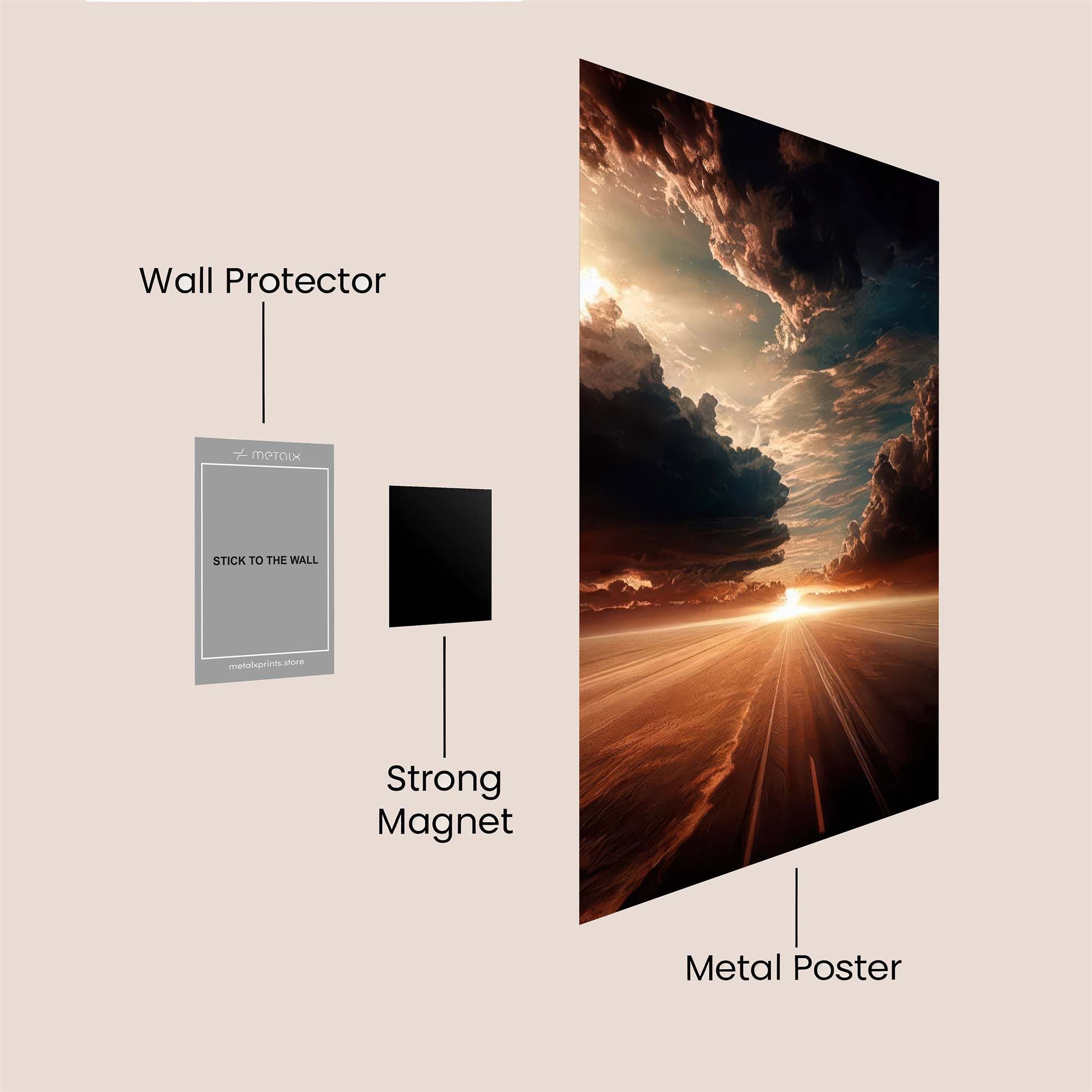 Sunrise Majesty Safe Wall Magnetic / M