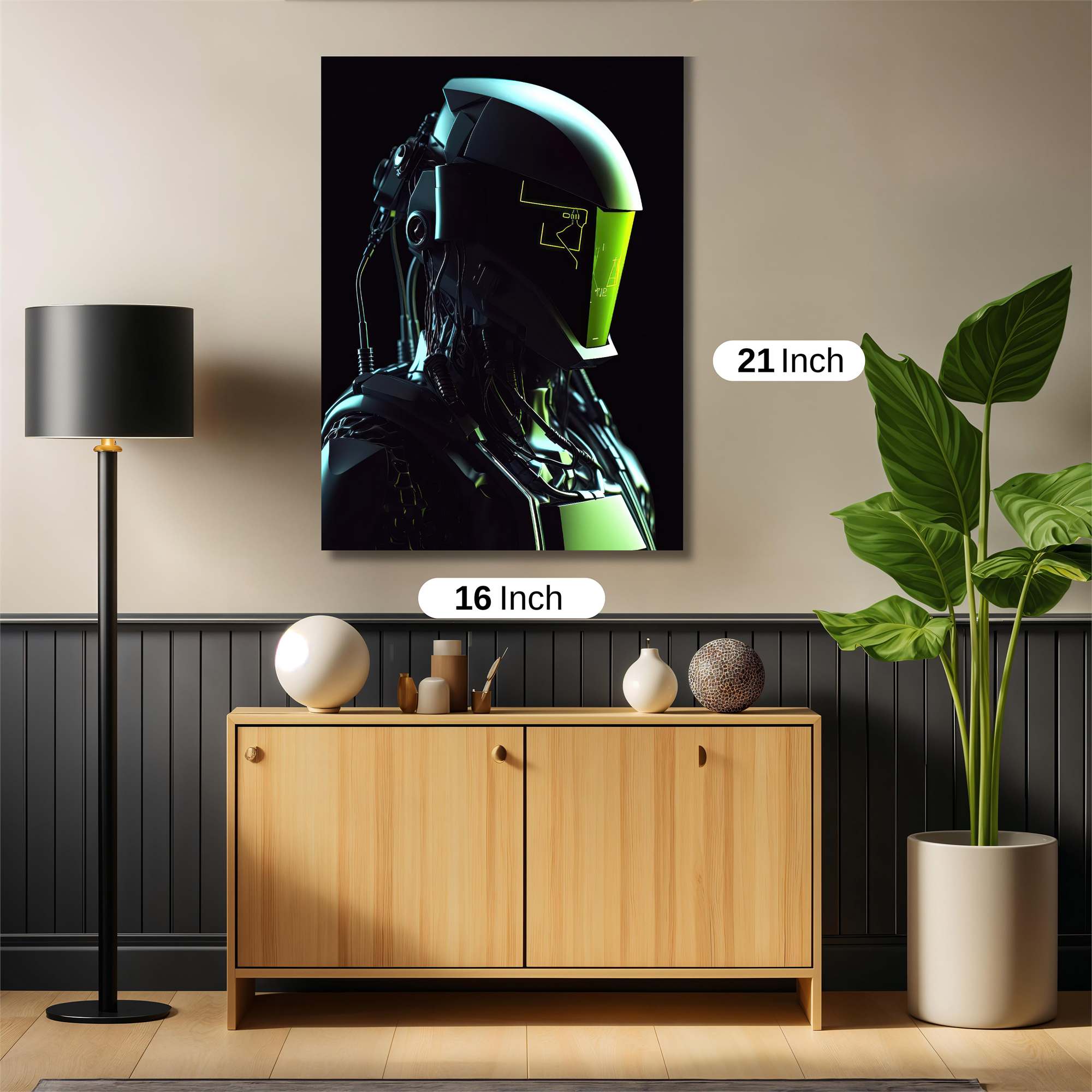 Robot Enigma Safe Wall Magnetic / M