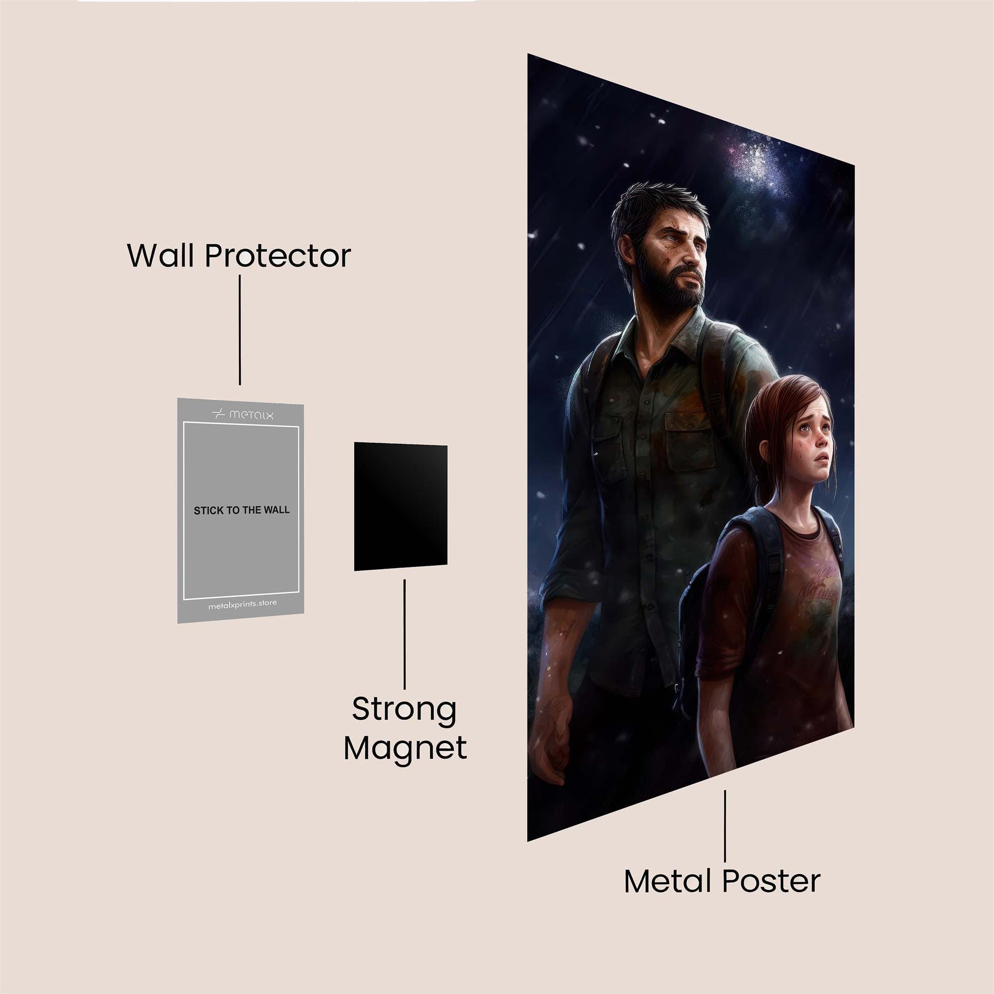 JoelHopeful Safe Wall Magnetic / M
