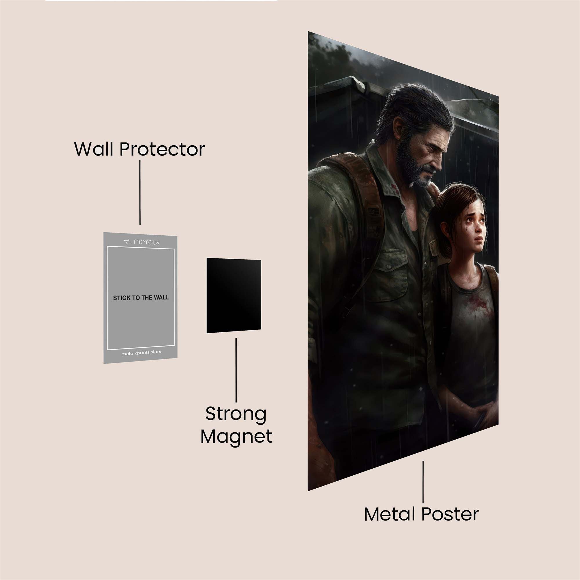 JoelHopeful Safe Wall Magnetic / M