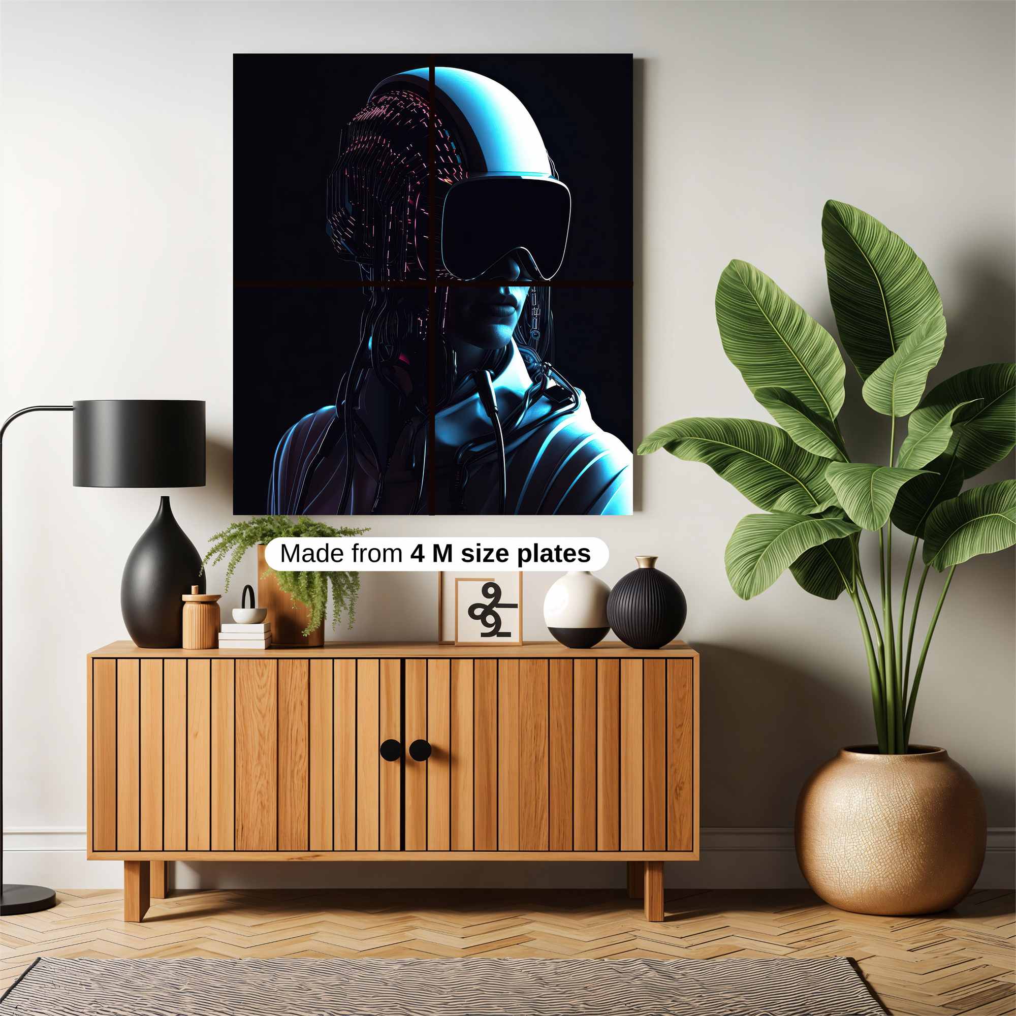 Cyber Enigma Safe Wall Magnetic / M