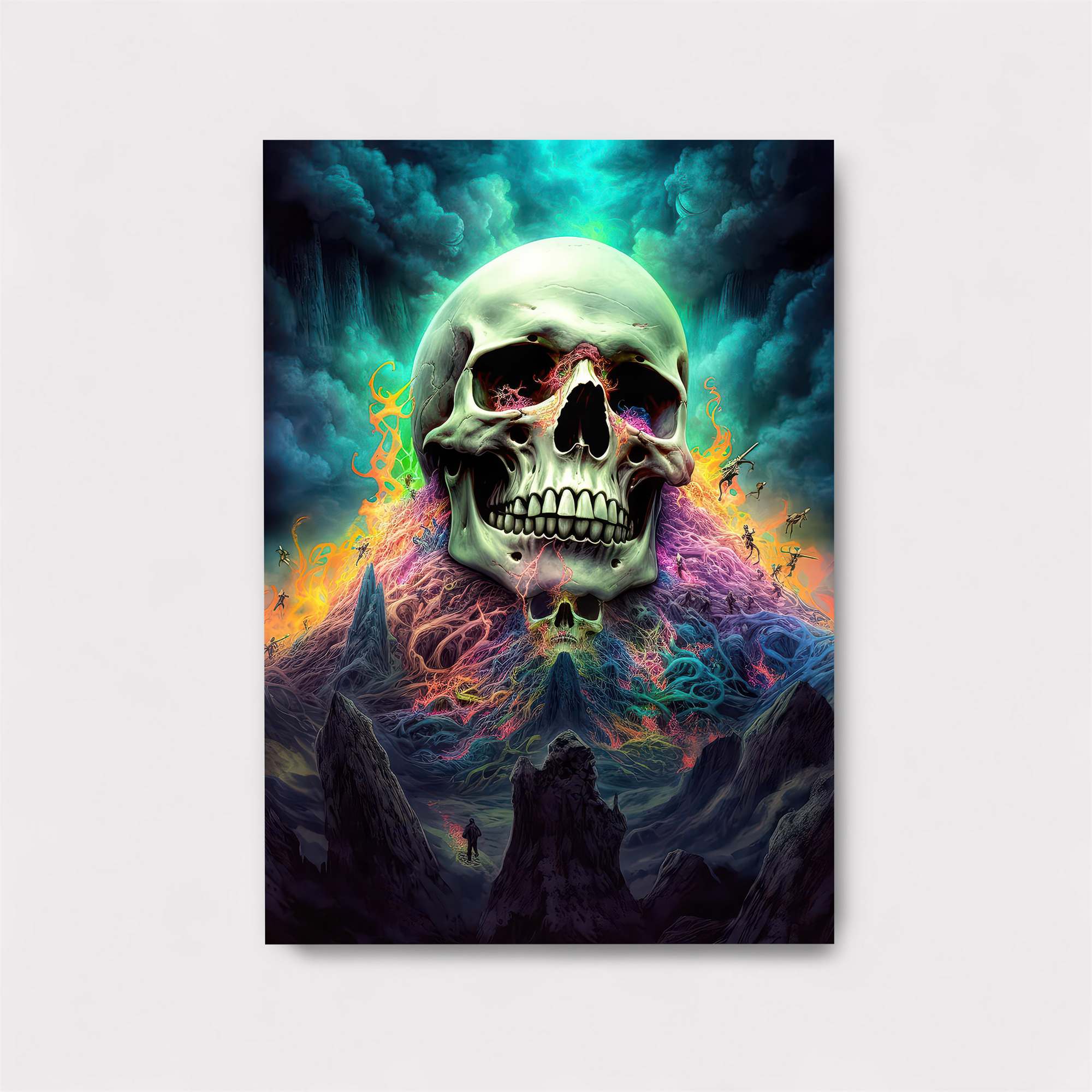Skull Radiance Safe Wall Magnetic / M