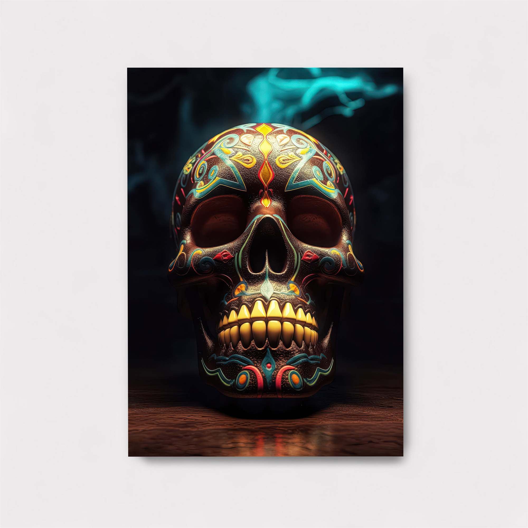 Skull Radiance Safe Wall Magnetic / M