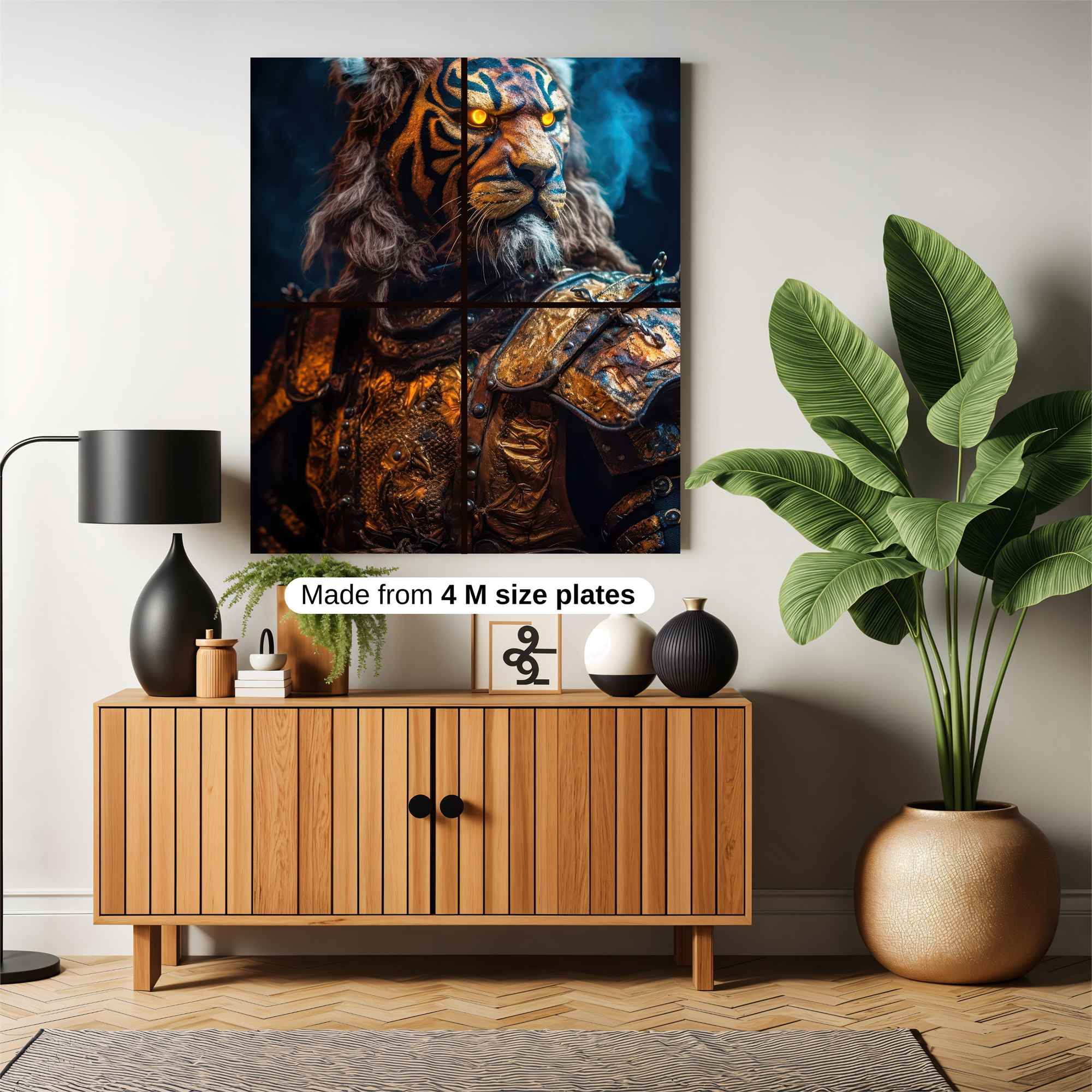 Tiger Majesty Safe Wall Magnetic / M