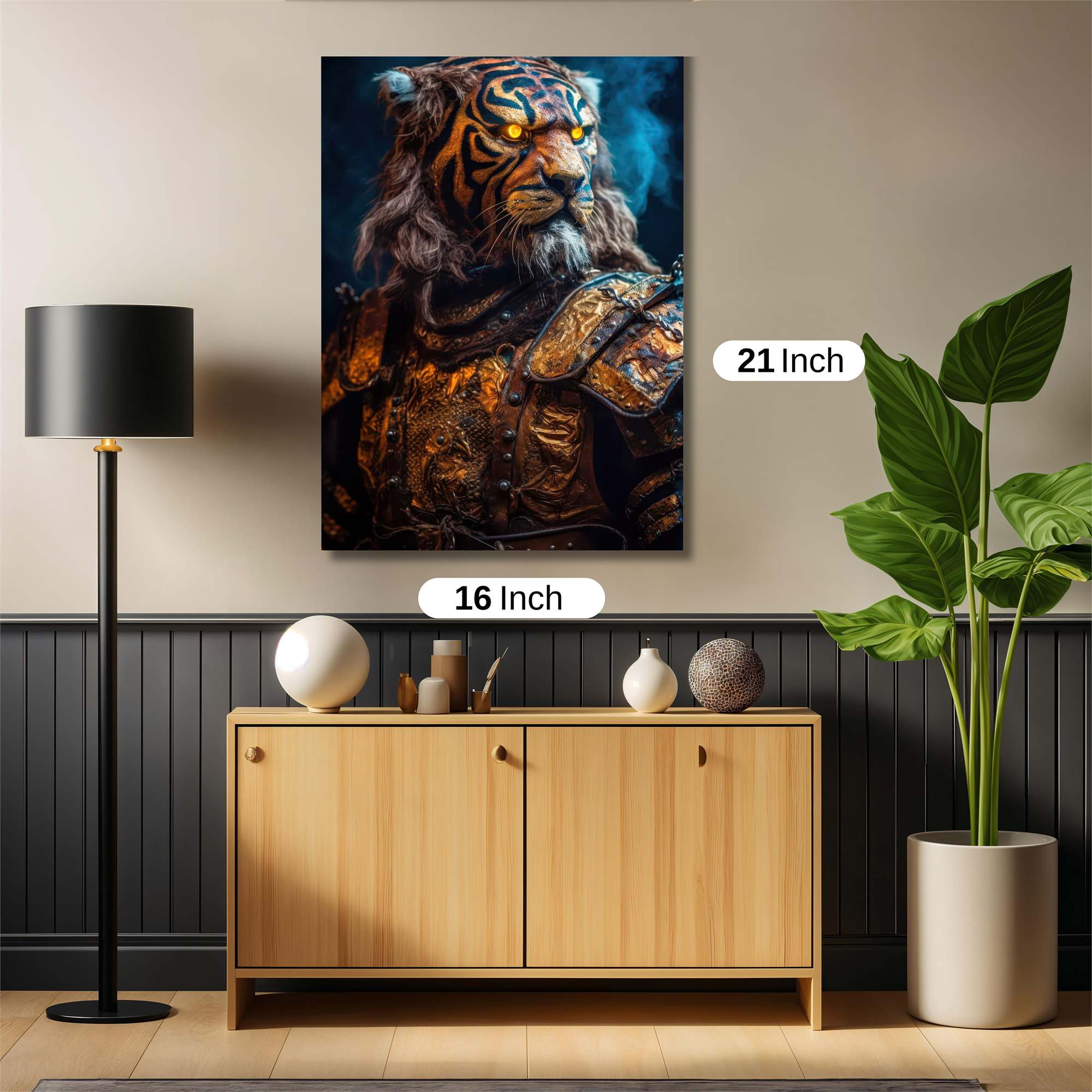 Tiger Majesty Safe Wall Magnetic / M