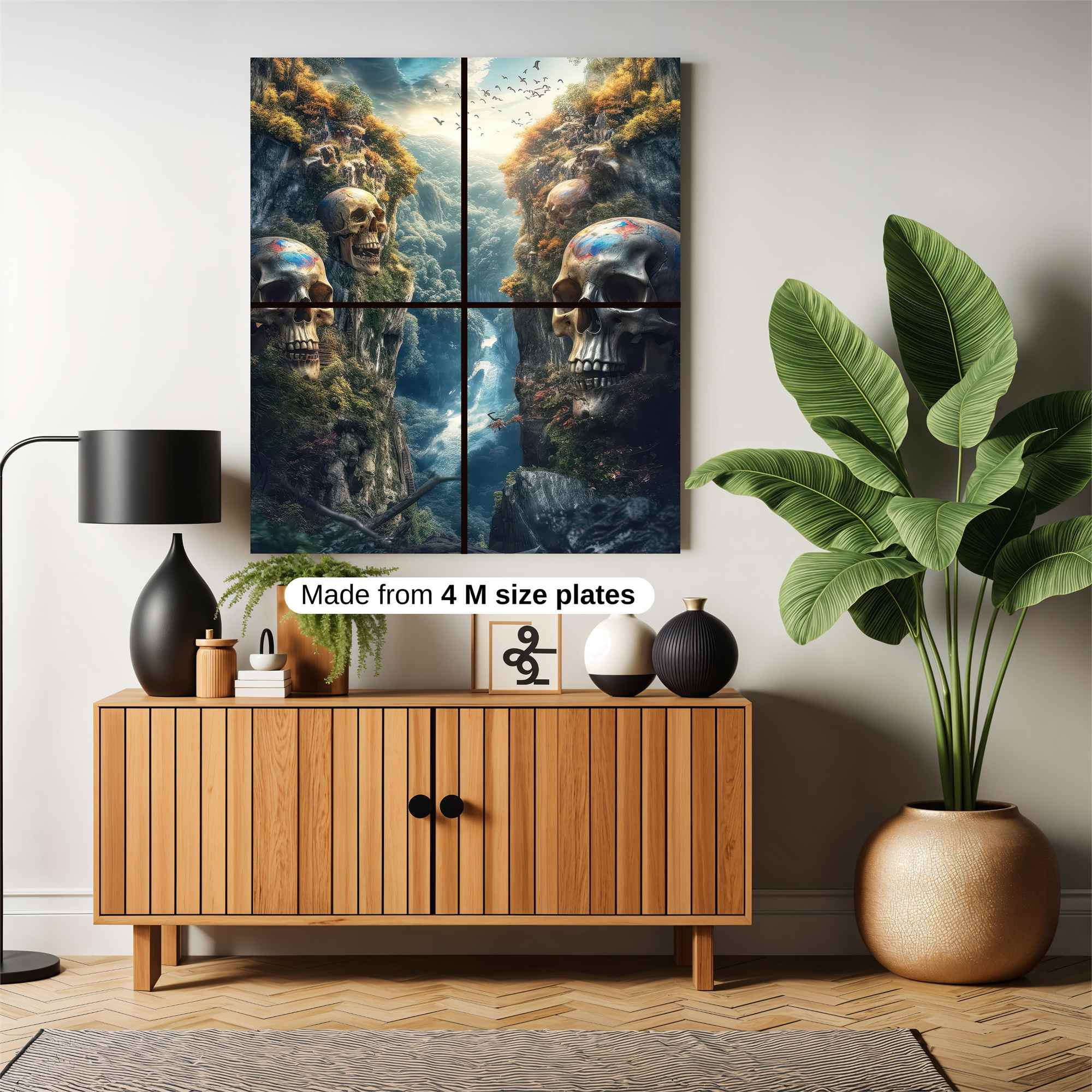 Skull Canyon Safe Wall Magnetic / M