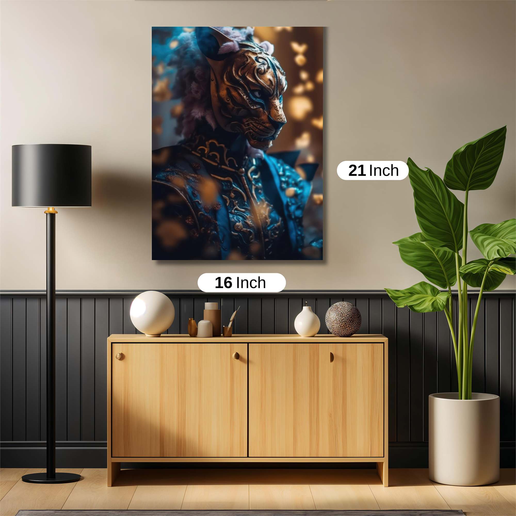 Tiger Enigma Safe Wall Magnetic / M