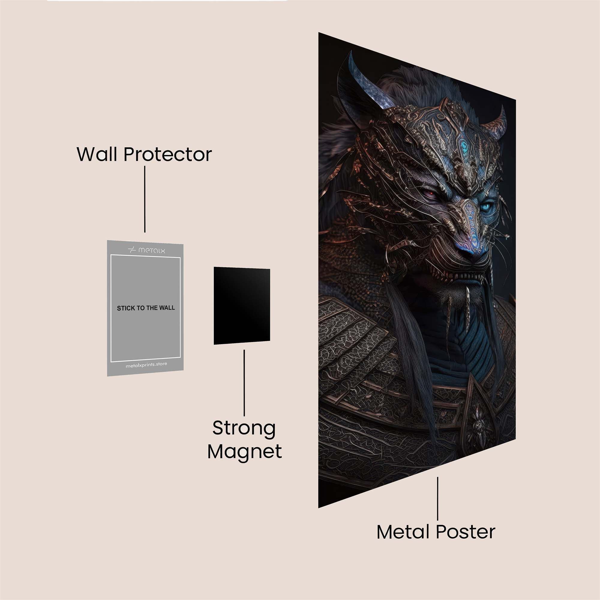 Demon Sovereign Safe Wall Magnetic / M
