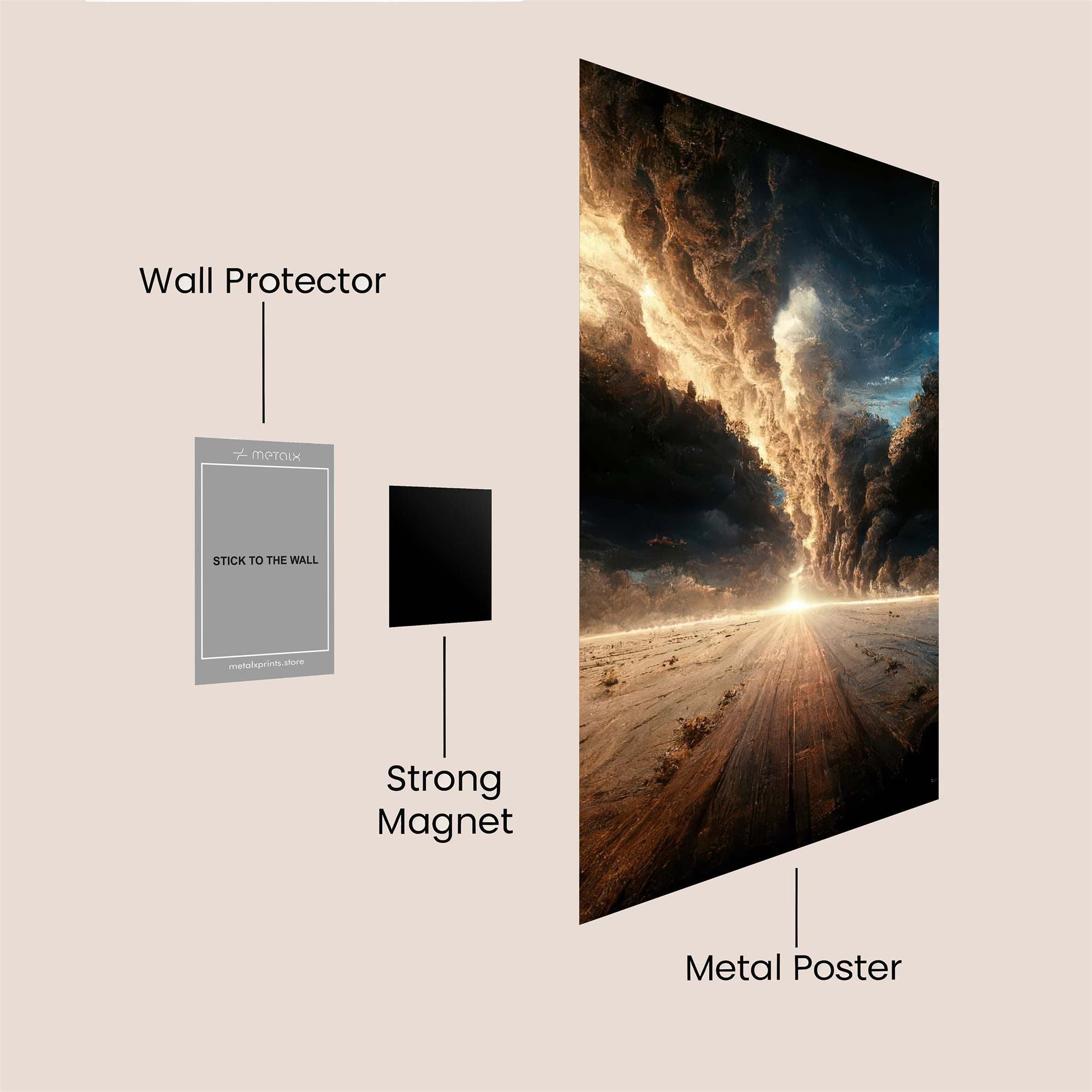 Storm Surge Safe Wall Magnetic / M