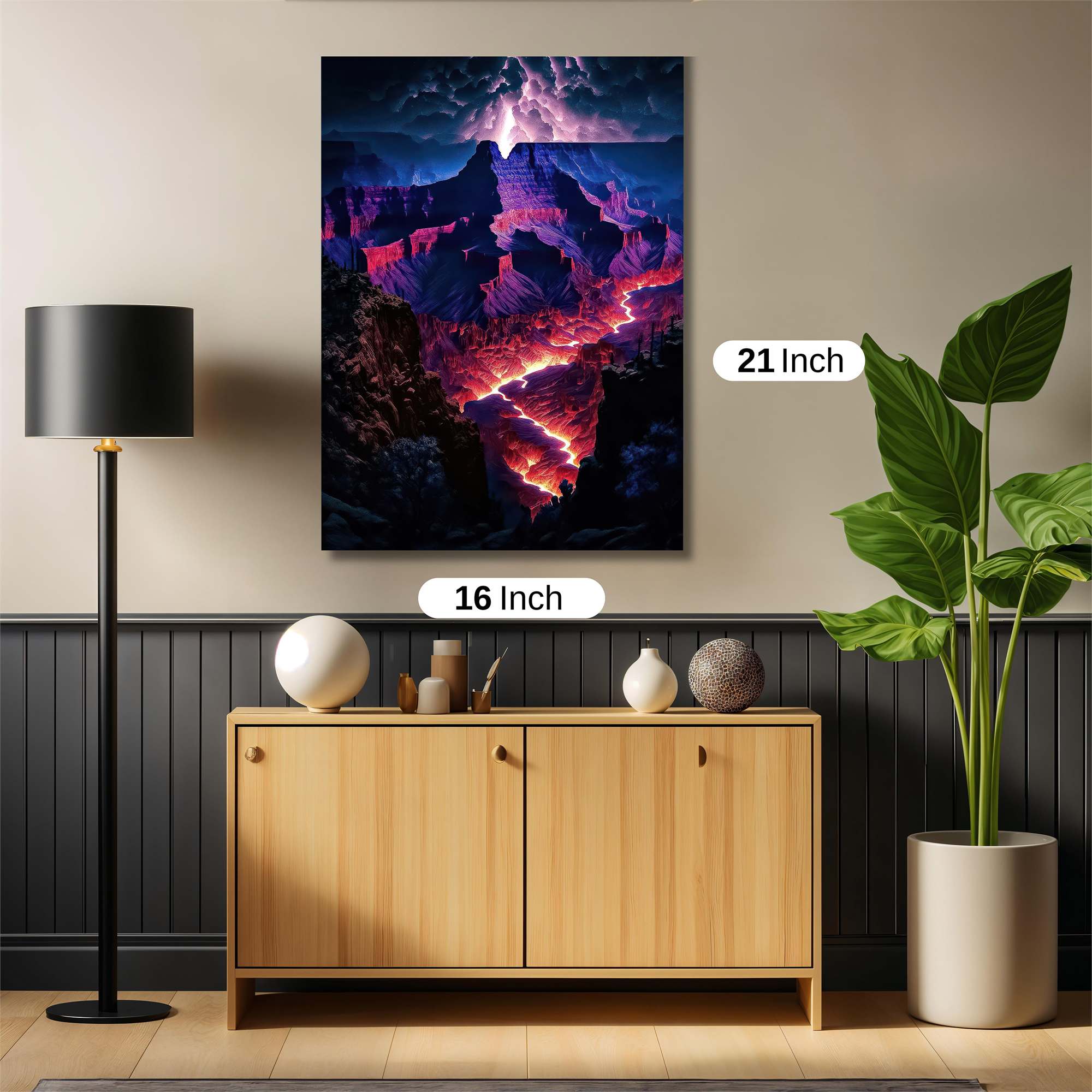 Canyon Inferno Safe Wall Magnetic / M
