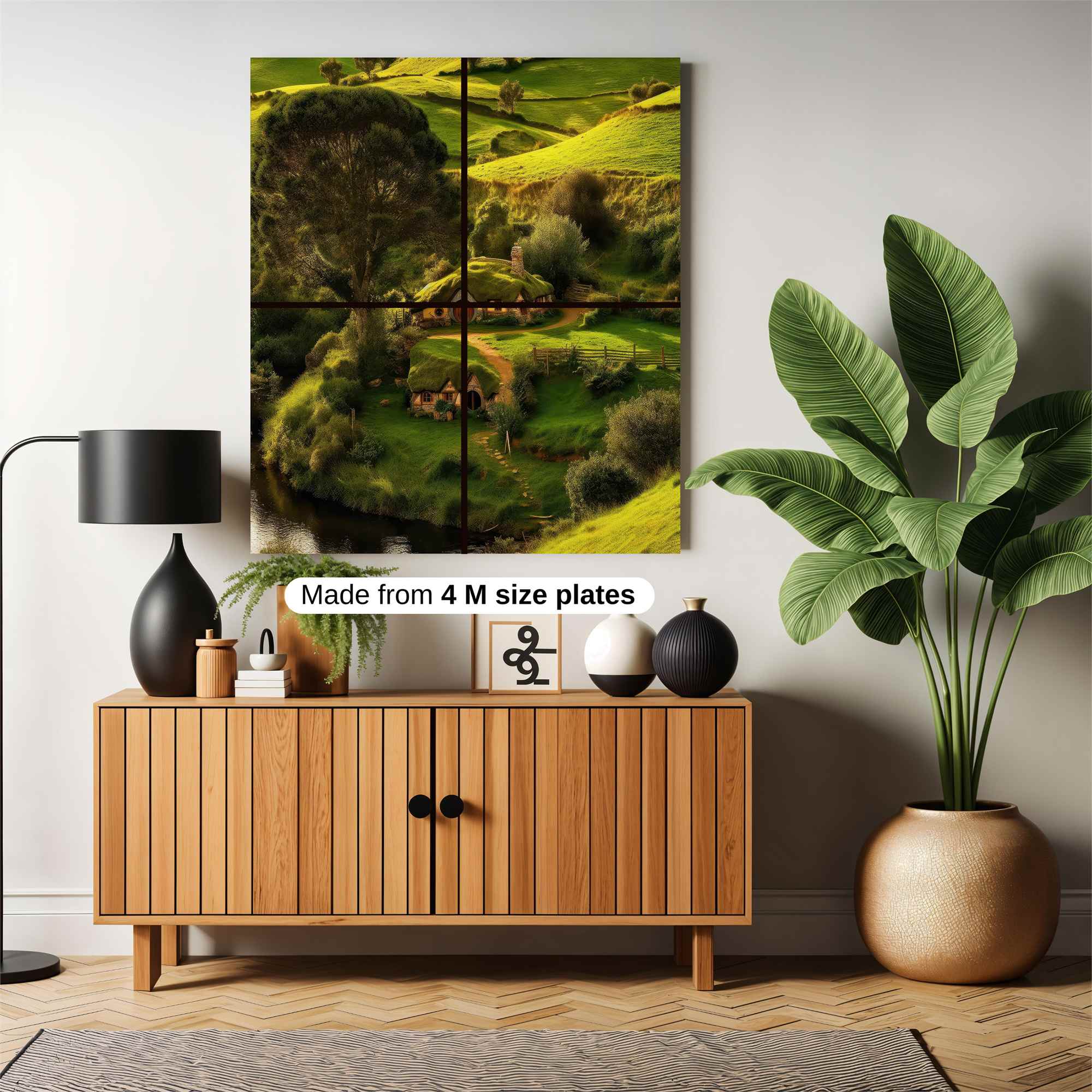 Hobbiton Tranquil Safe Wall Magnetic / M