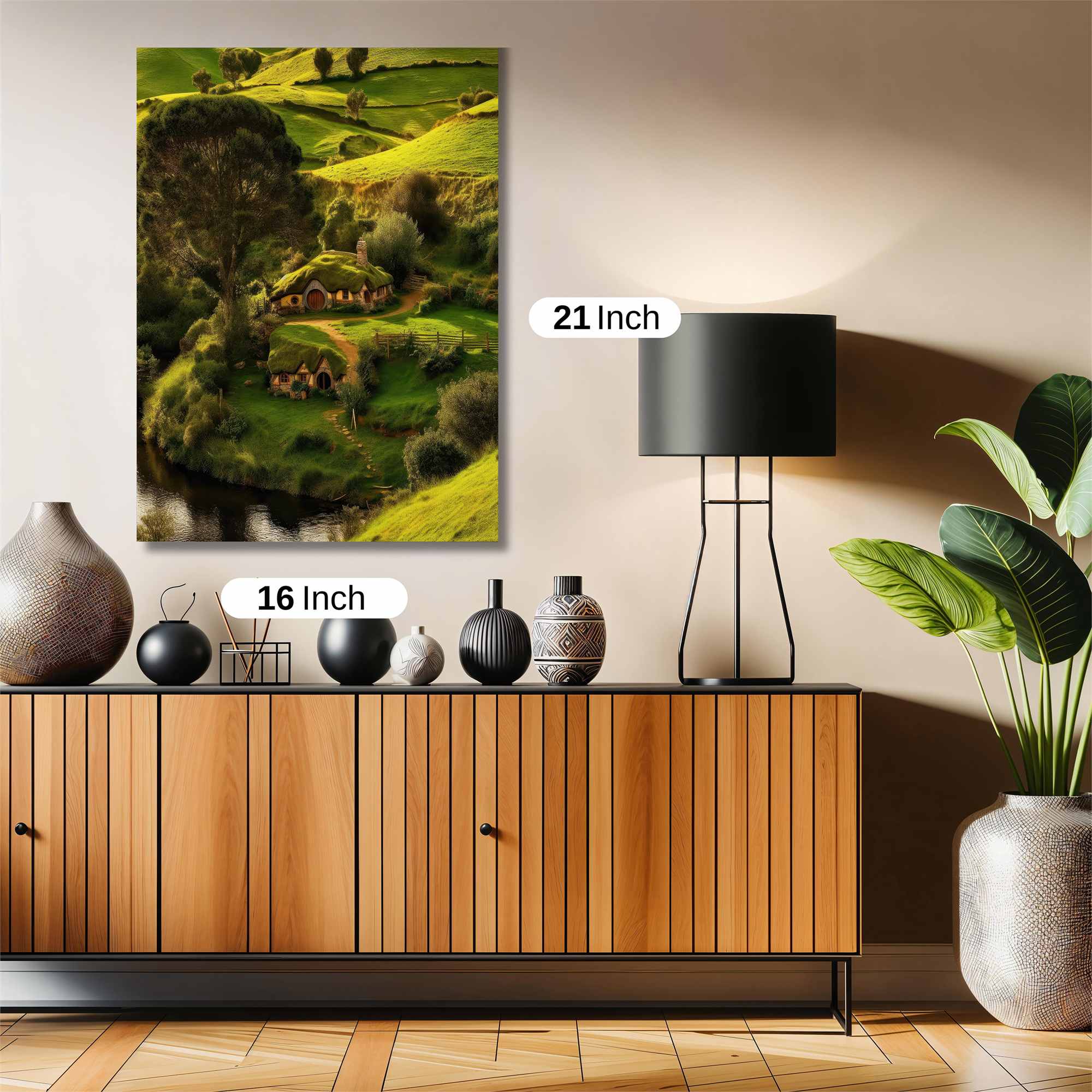 Hobbiton Tranquil Safe Wall Magnetic / M