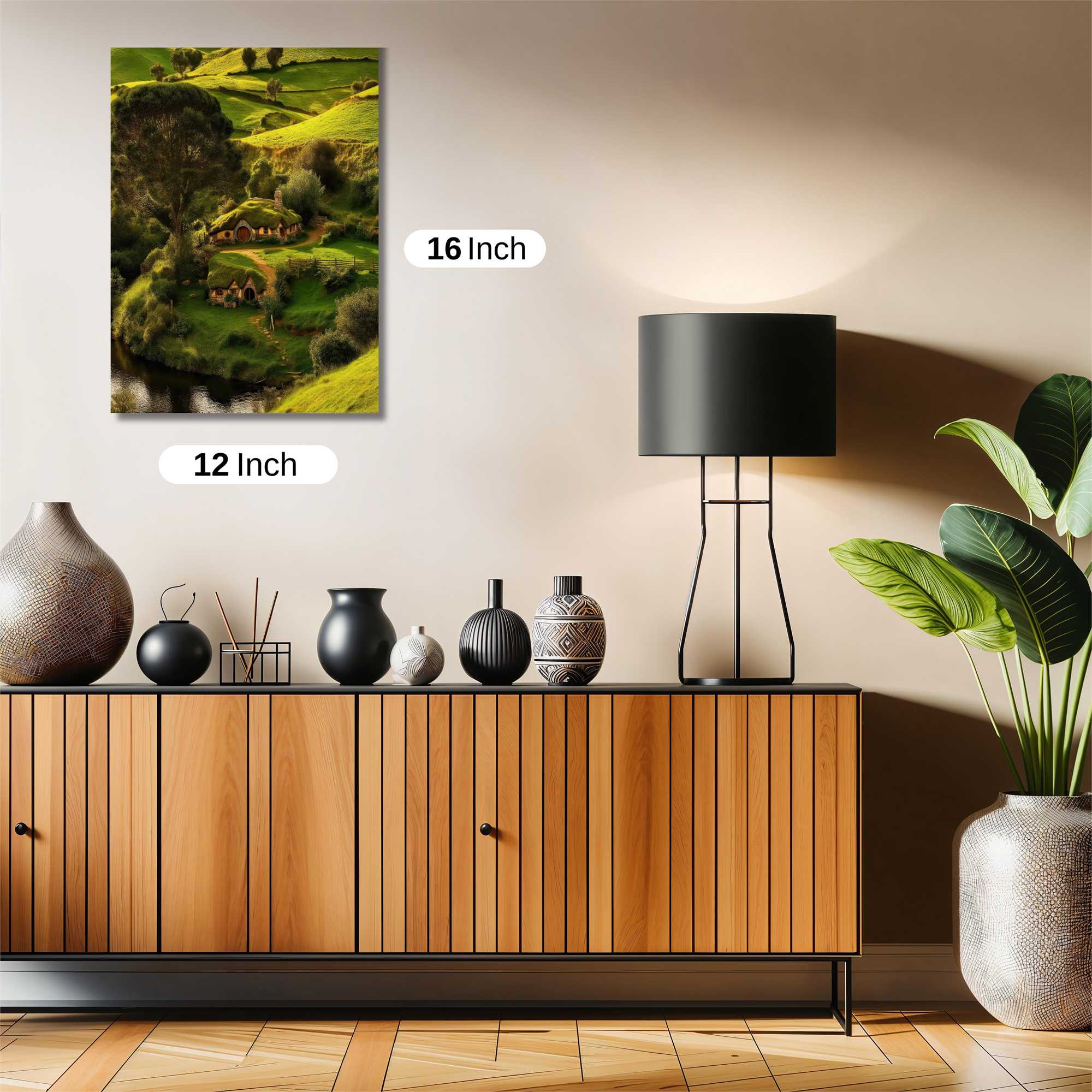 Hobbiton Tranquil Safe Wall Magnetic / M