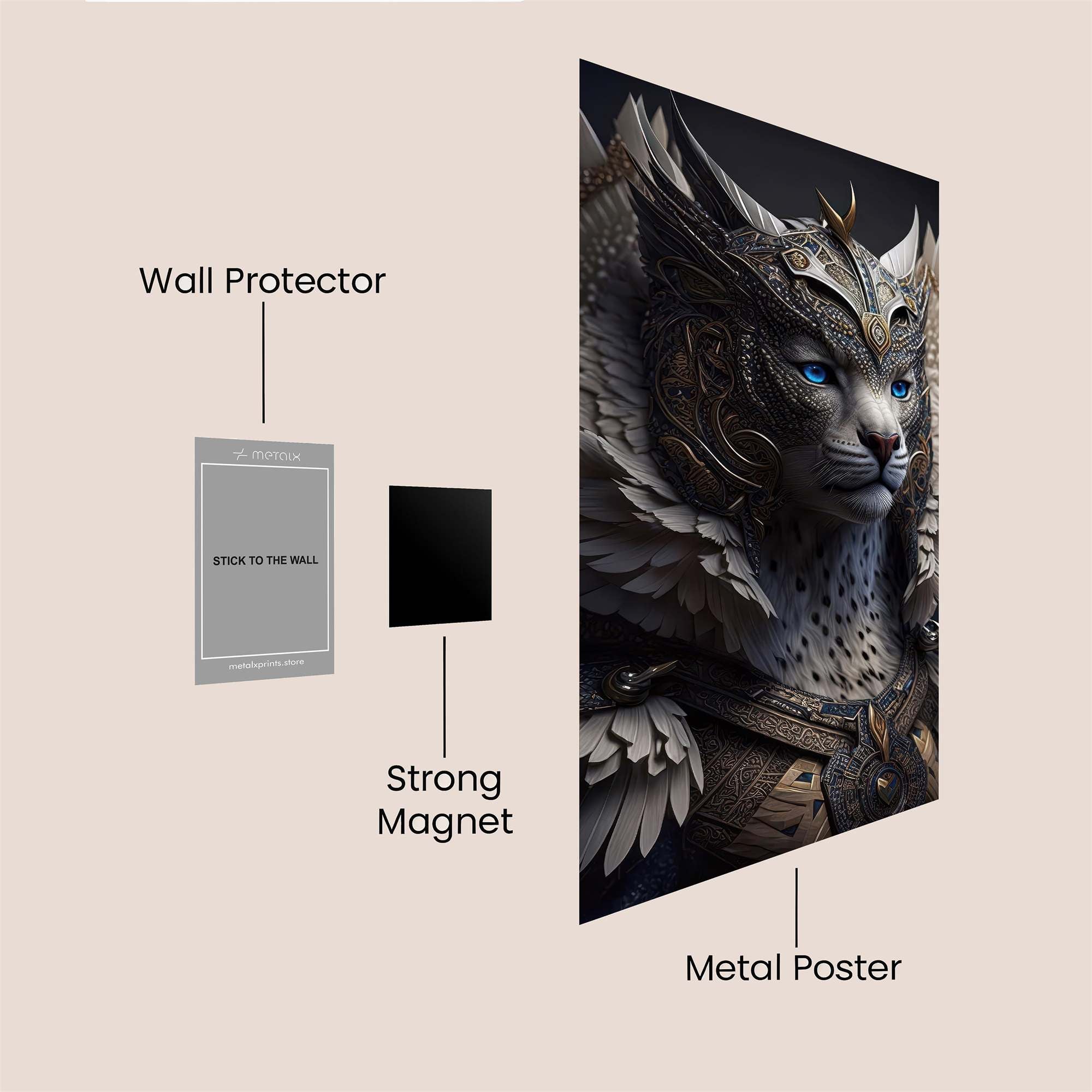 Majestic Enigma Safe Wall Magnetic / M