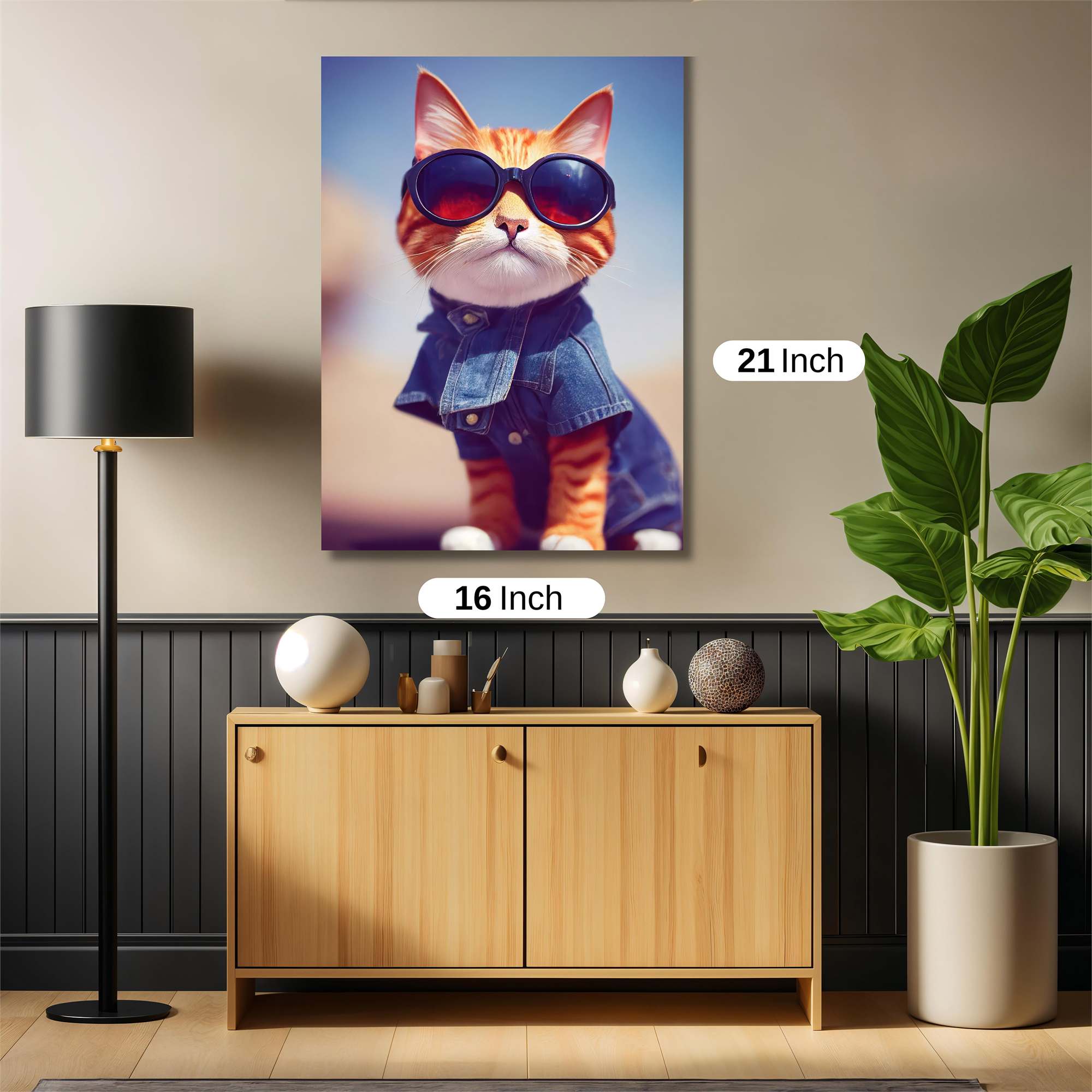 Cool Cat Safe Wall Magnetic / M
