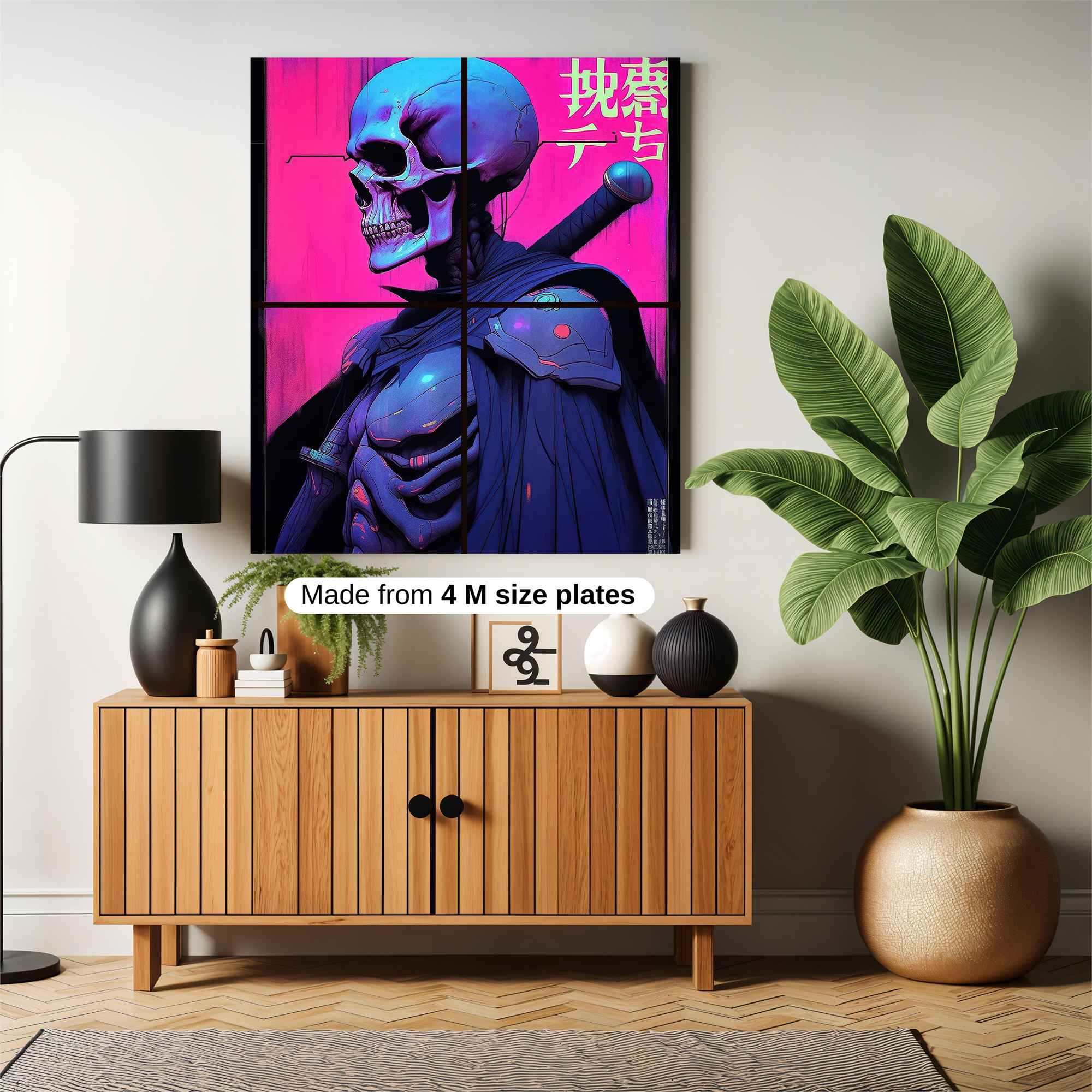 Skeleton Serenity Safe Wall Magnetic / M