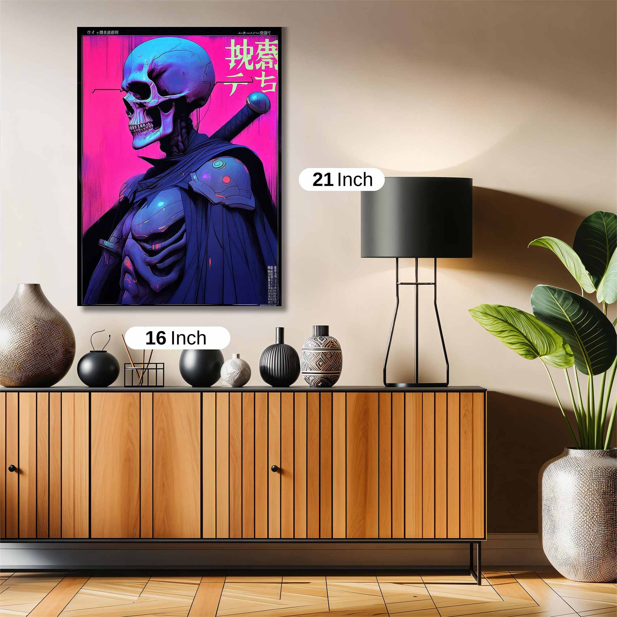 Skeleton Serenity Safe Wall Magnetic / M