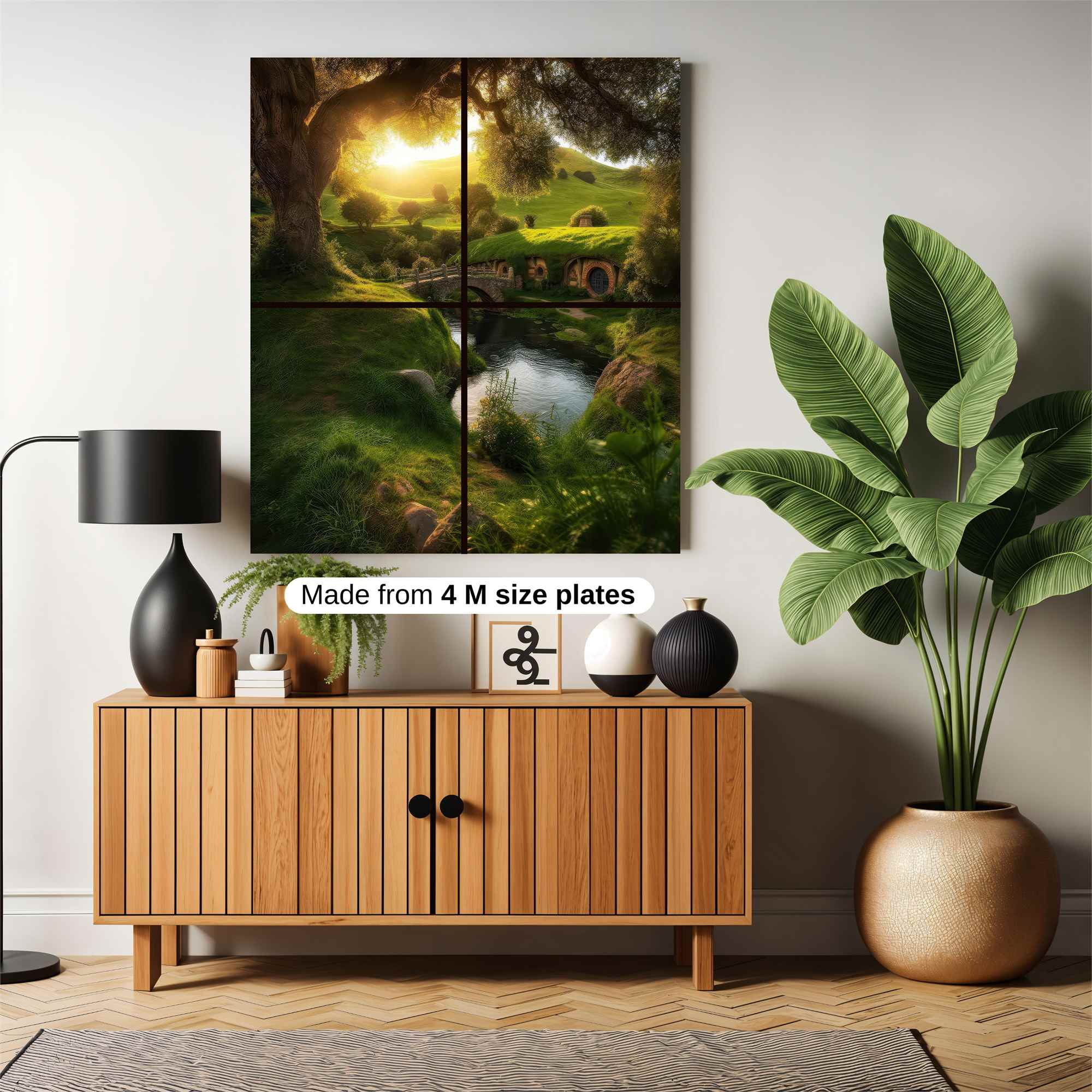 Hobbiton Tranquil Safe Wall Magnetic / M